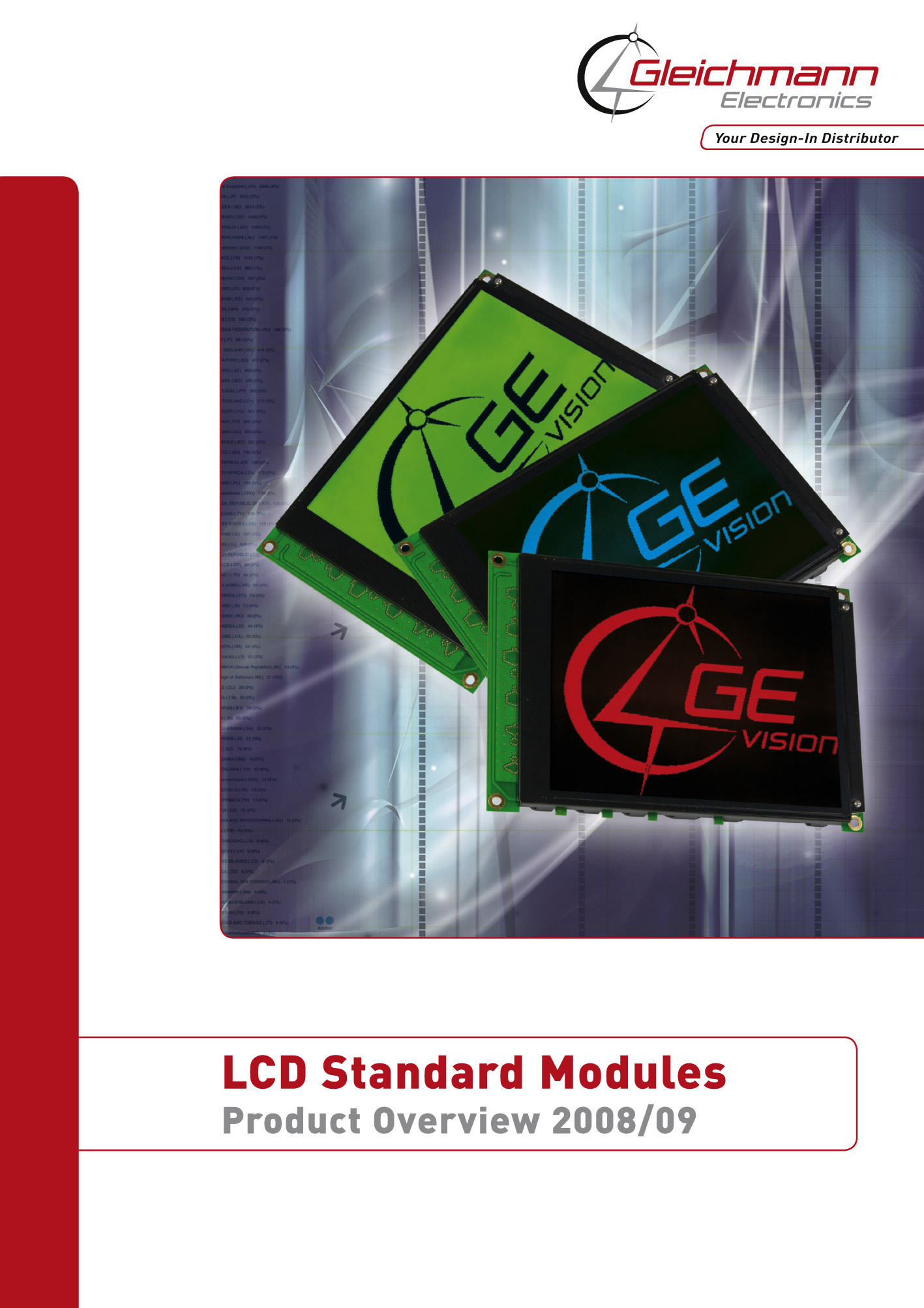 GE VisionKatalog 2009 Alles Wichtige zum Thema LCDModule auf 136