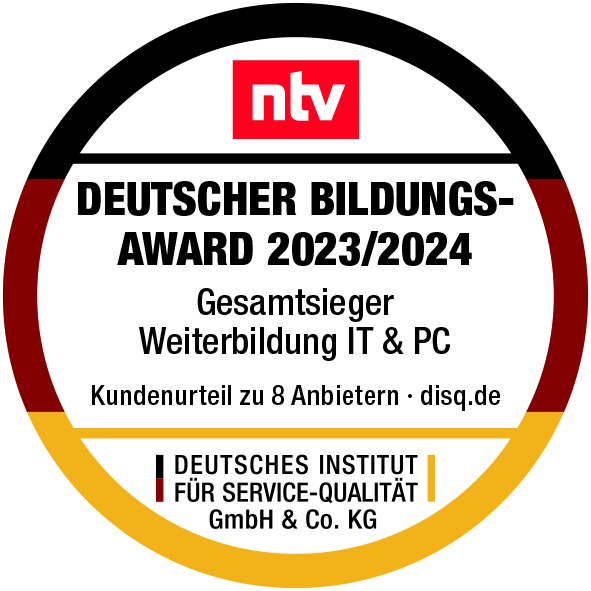 Wiederholt Platz 1 für PC-COLLEGE beim „Deutschen Bildungs-Award 2023/ ...