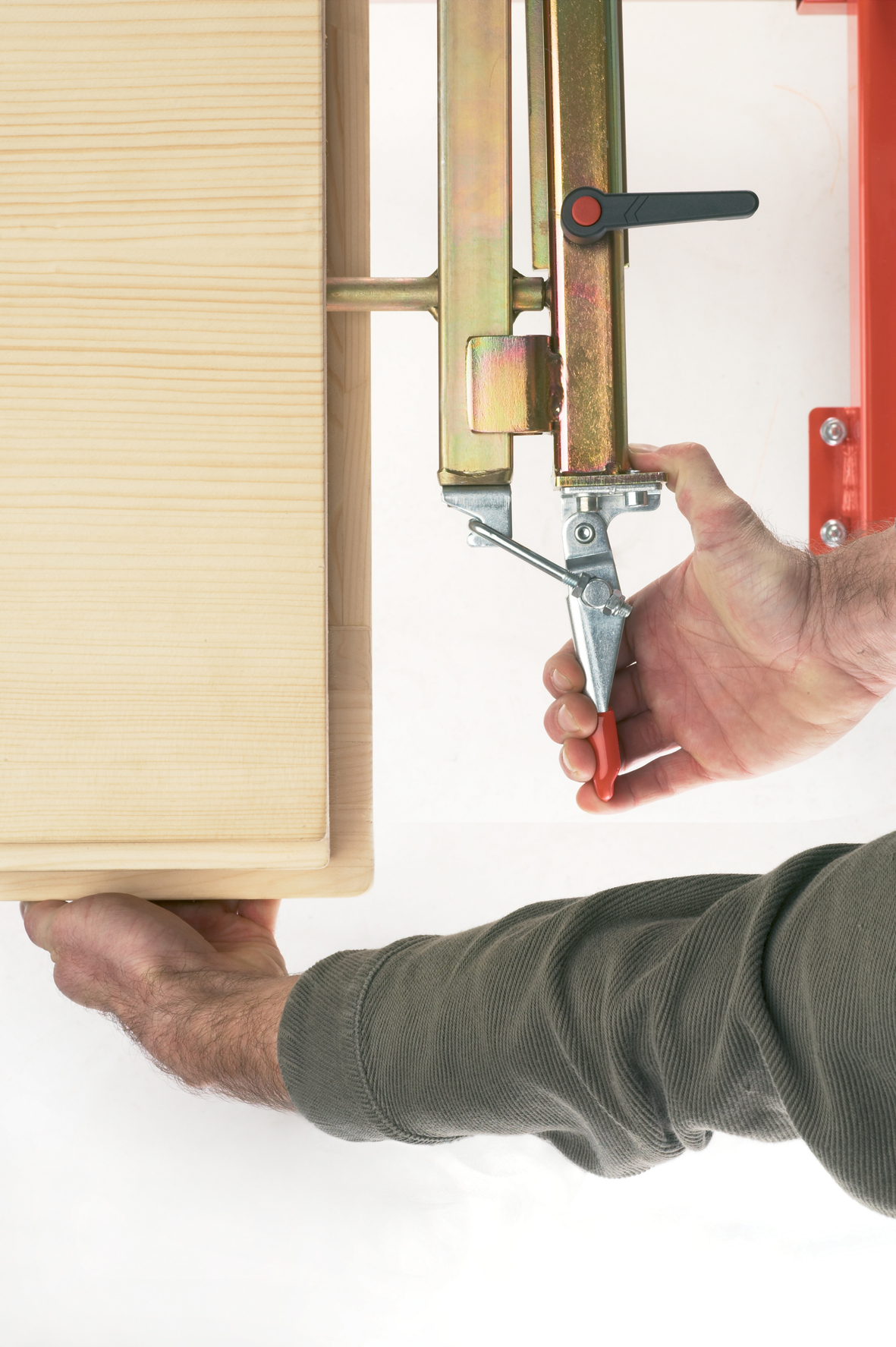 Rationalisation & innovation for heavy door handling finish, store and