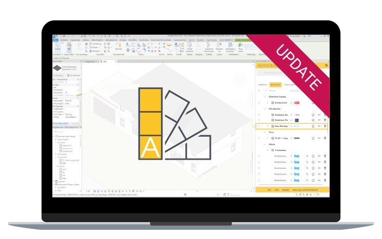 Update AUSSCHREIBEN.DE CAD-Plugin für Revit, ORCA Software GmbH, Story ...