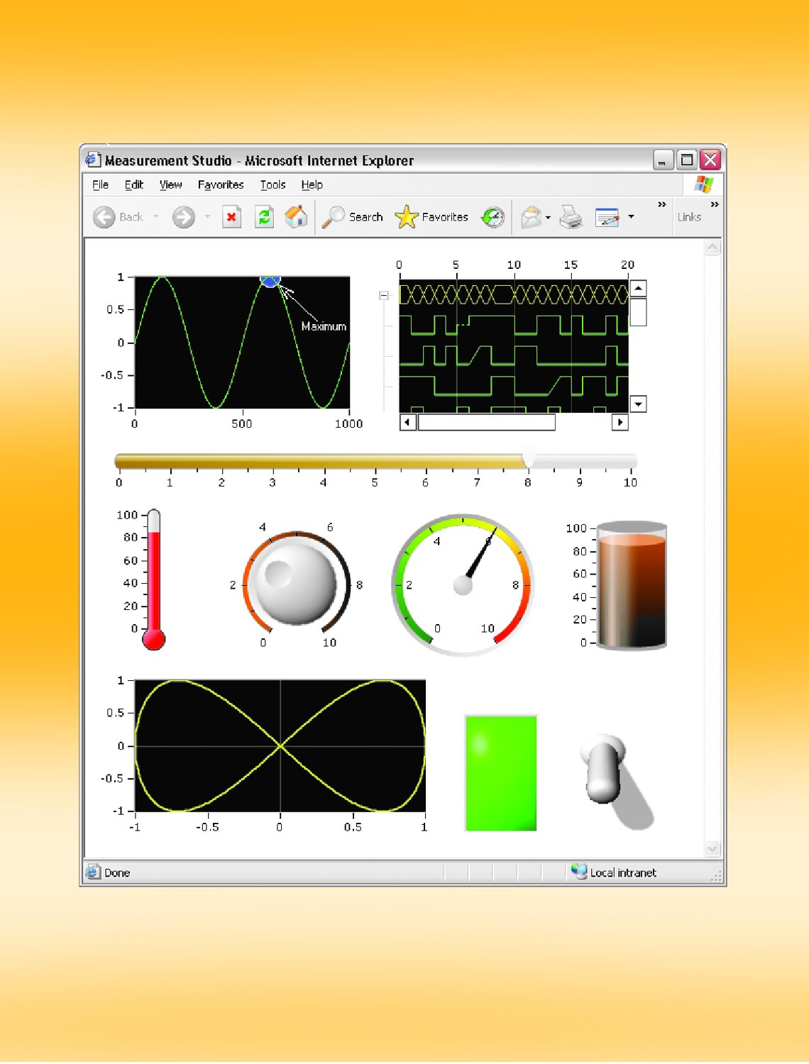 NI Measurement Studio 8 dezentrale Überwachung, Steuerung und Regelung