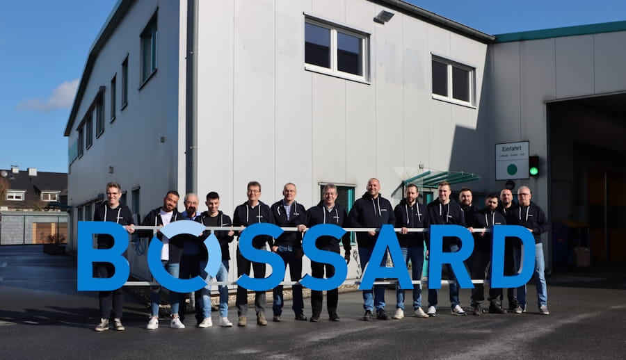 Das Bossard Kompetenzzentrum für Zeichnungsteile mit neuer Website