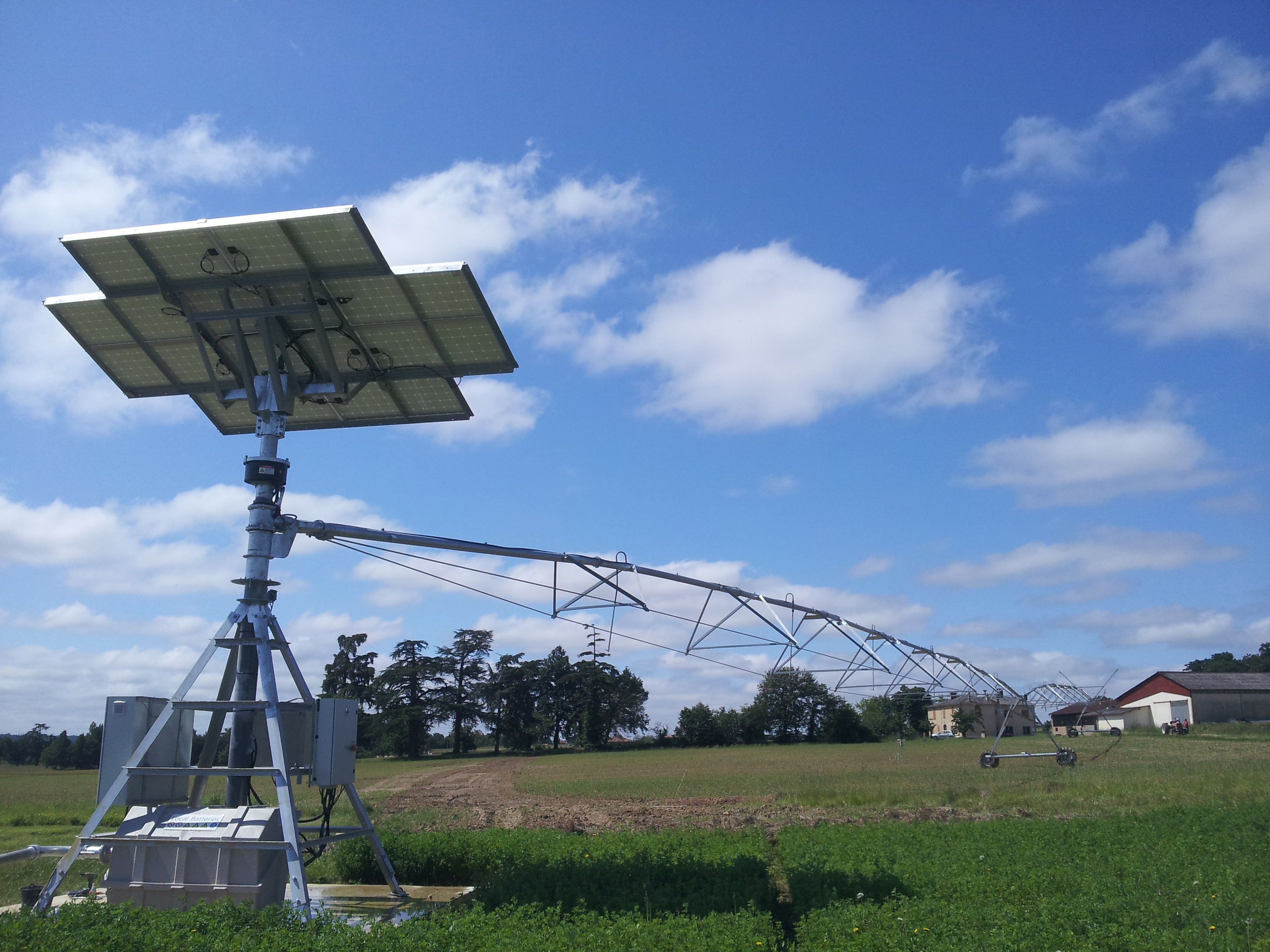 Solar Pivot Irrigation System Phaesun Gmbh Press Release Pressebox 1779