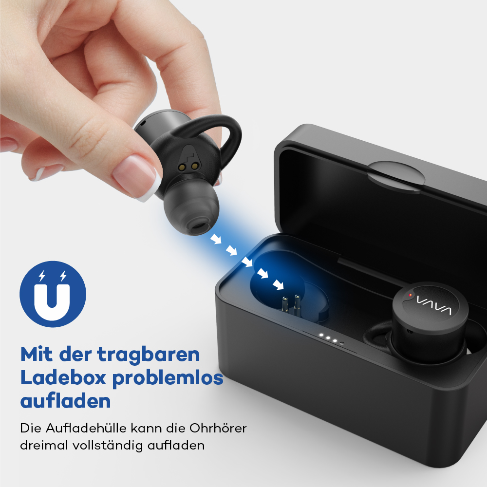 Беспроводные модели. Наушники true Wireless Earbuds with built in Microphone & Charging Case. Vava Moov 26. Vava va-bh002. Va-bh010 Vava.