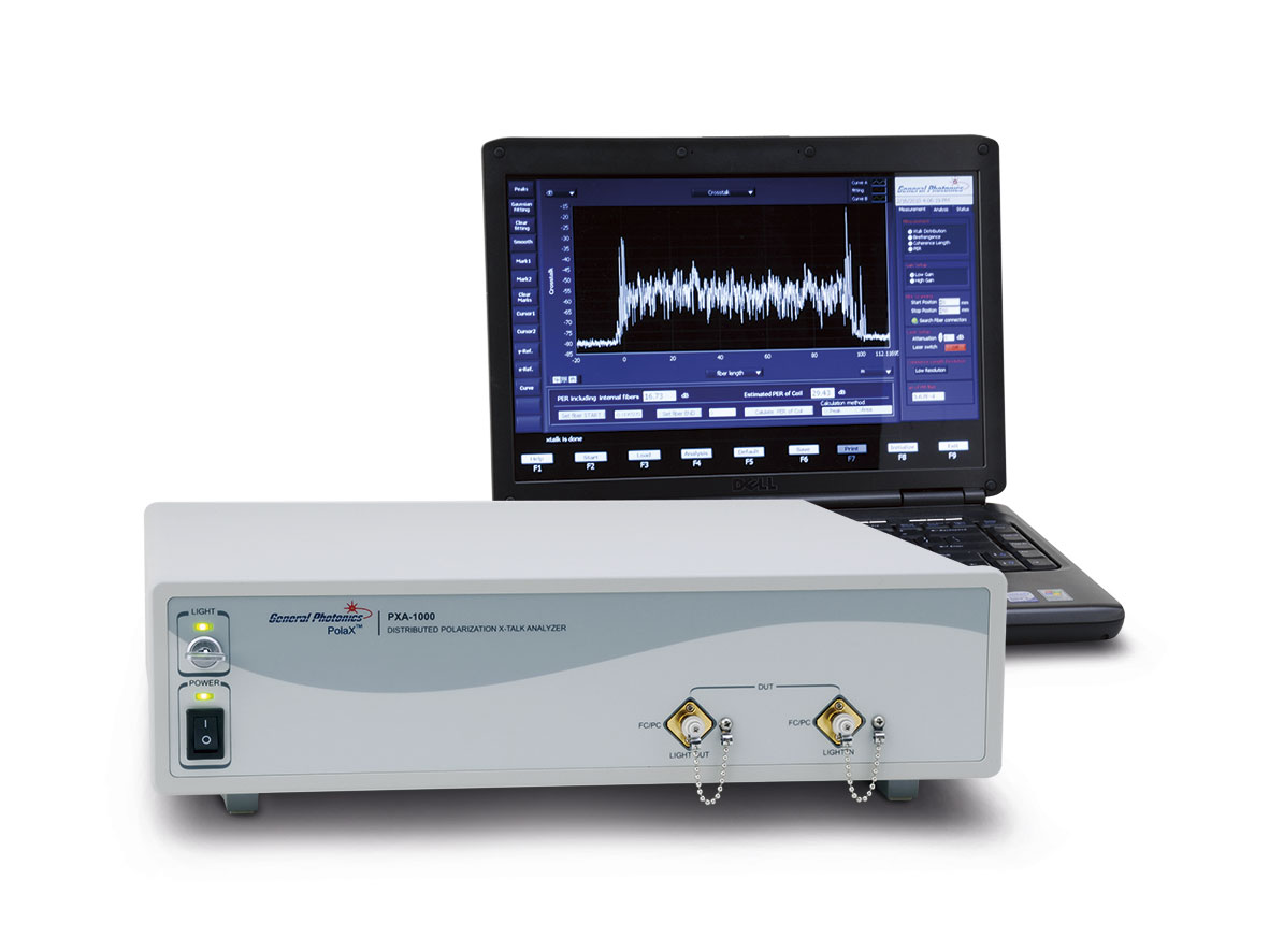 Distributed Polarization Crosstalk Measuring Station, Laser Components