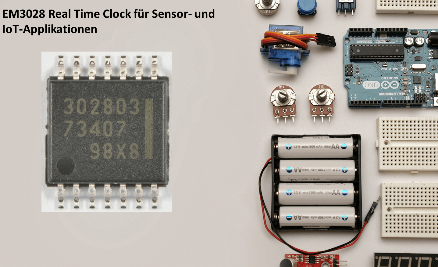 Real Time Clock EM3028 von EM Microelectronic: Ideal für IoT + Wireless ...