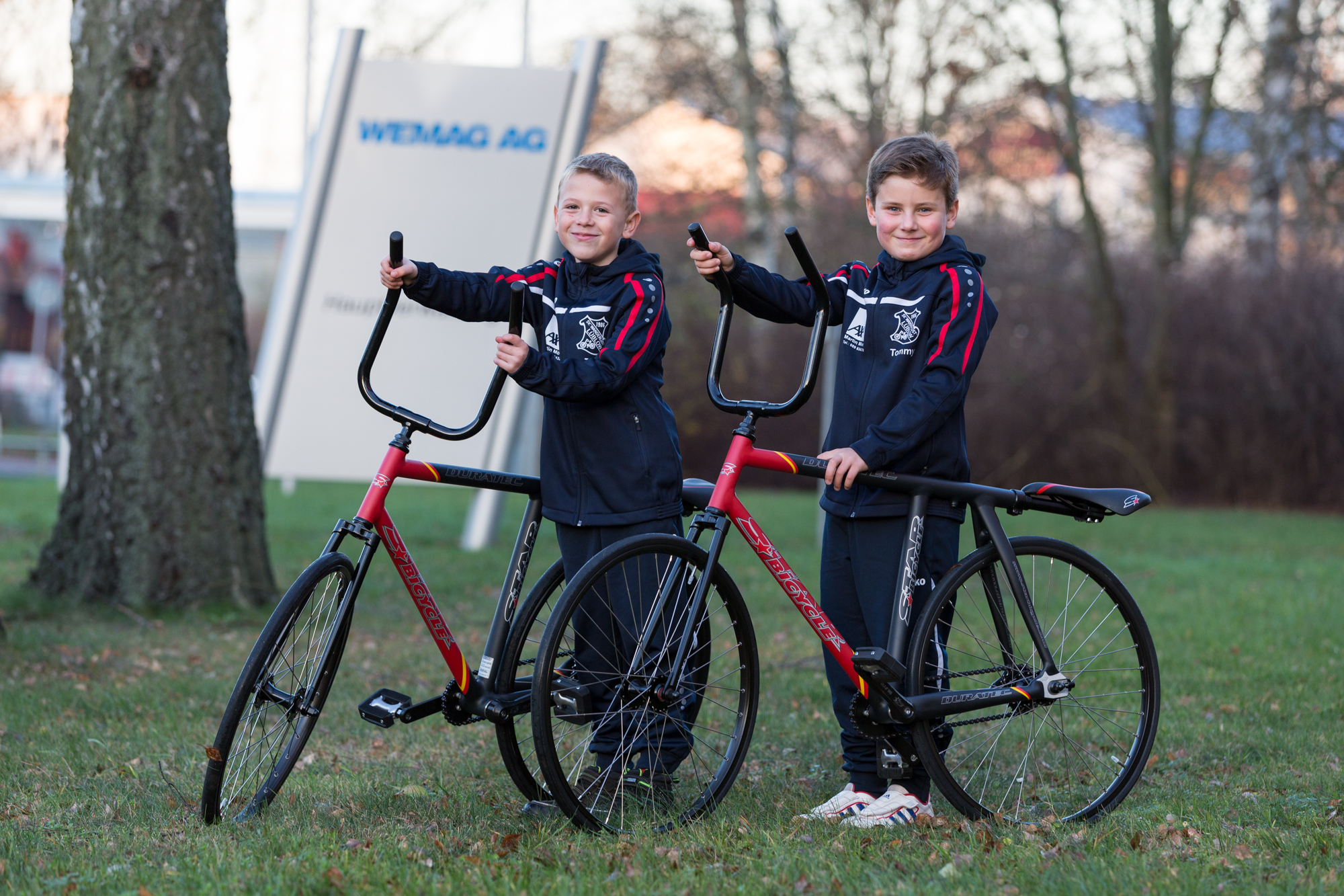 Radballer aus Lüblow schon in Festtagsstimmung, WEMAG AG