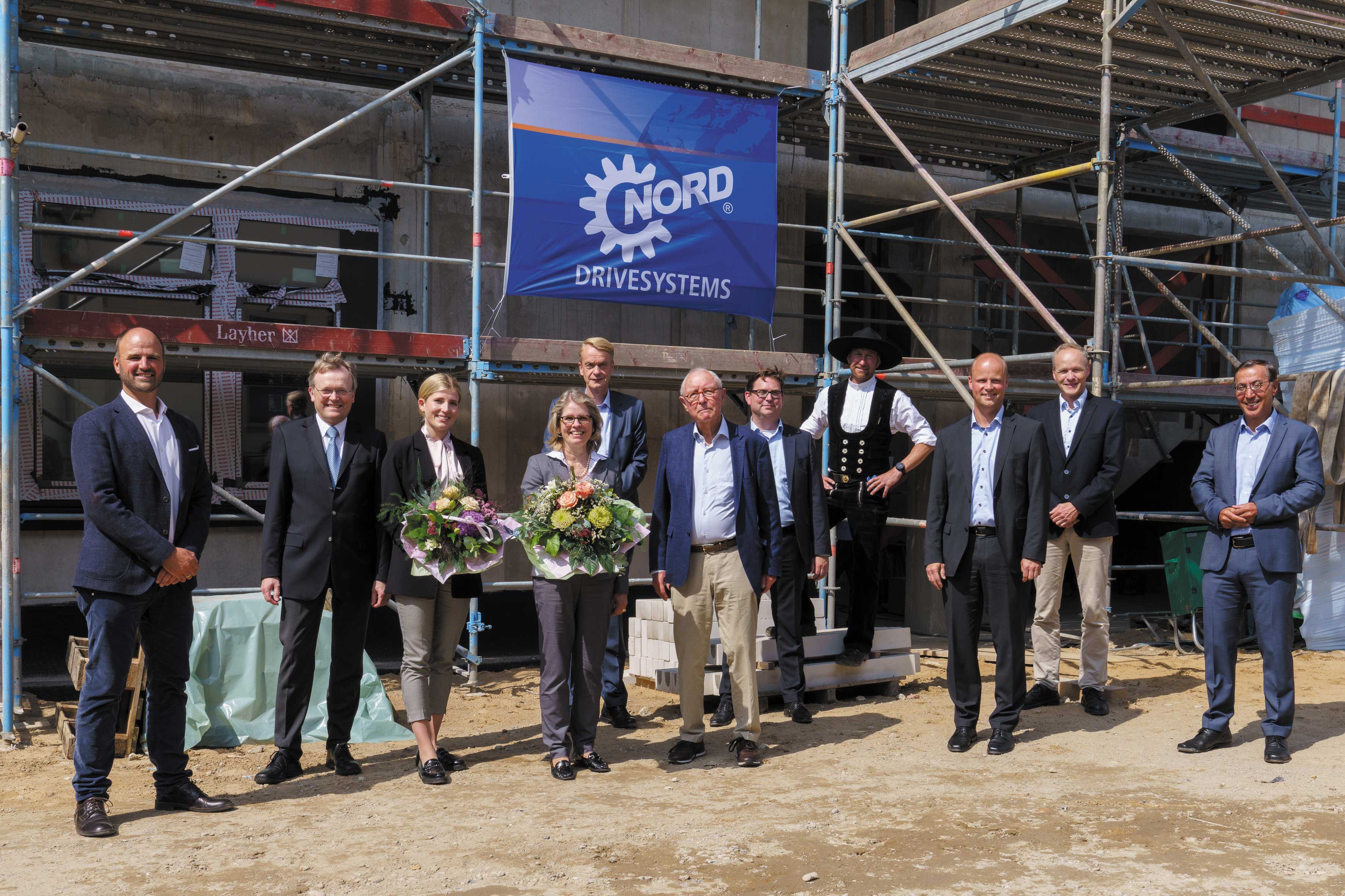 NORD DRIVESYSTEMS erweitert Standort Bargteheide, Getriebebau NORD GmbH