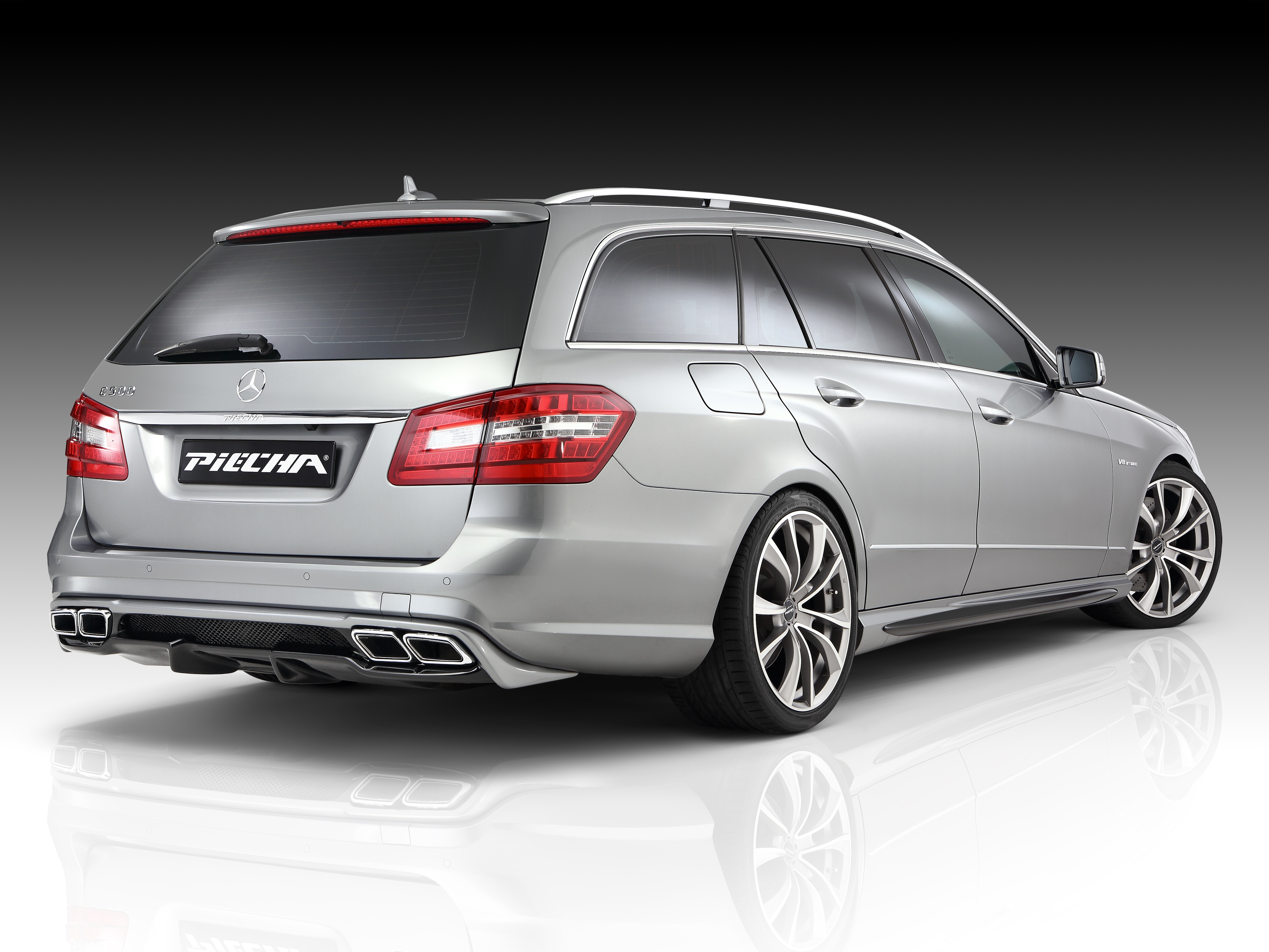 Sportive styling for E class W212 with amg bumpers from