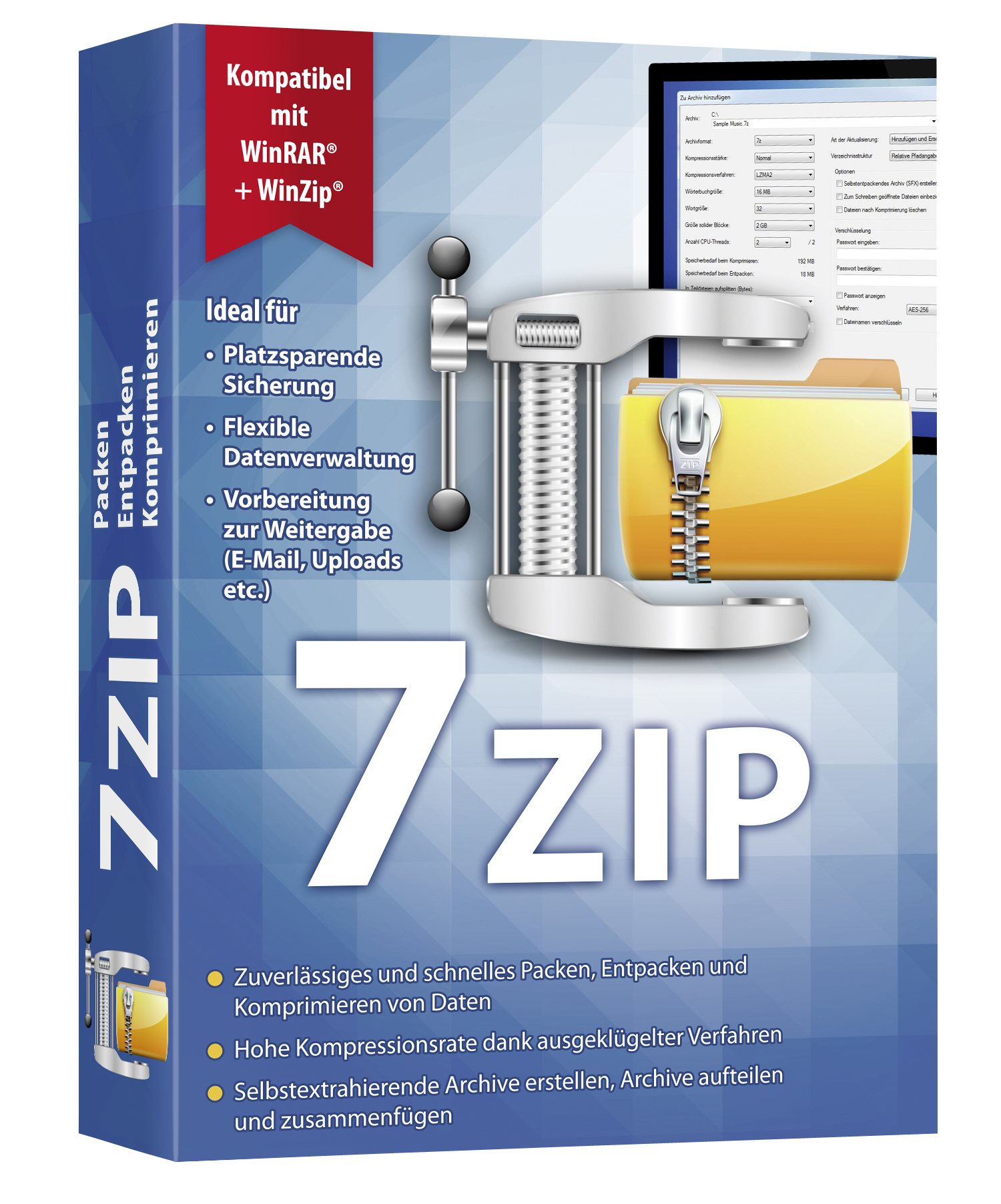 7ZIP: Die Software zum sicheren Packen, Entpacken und ...
