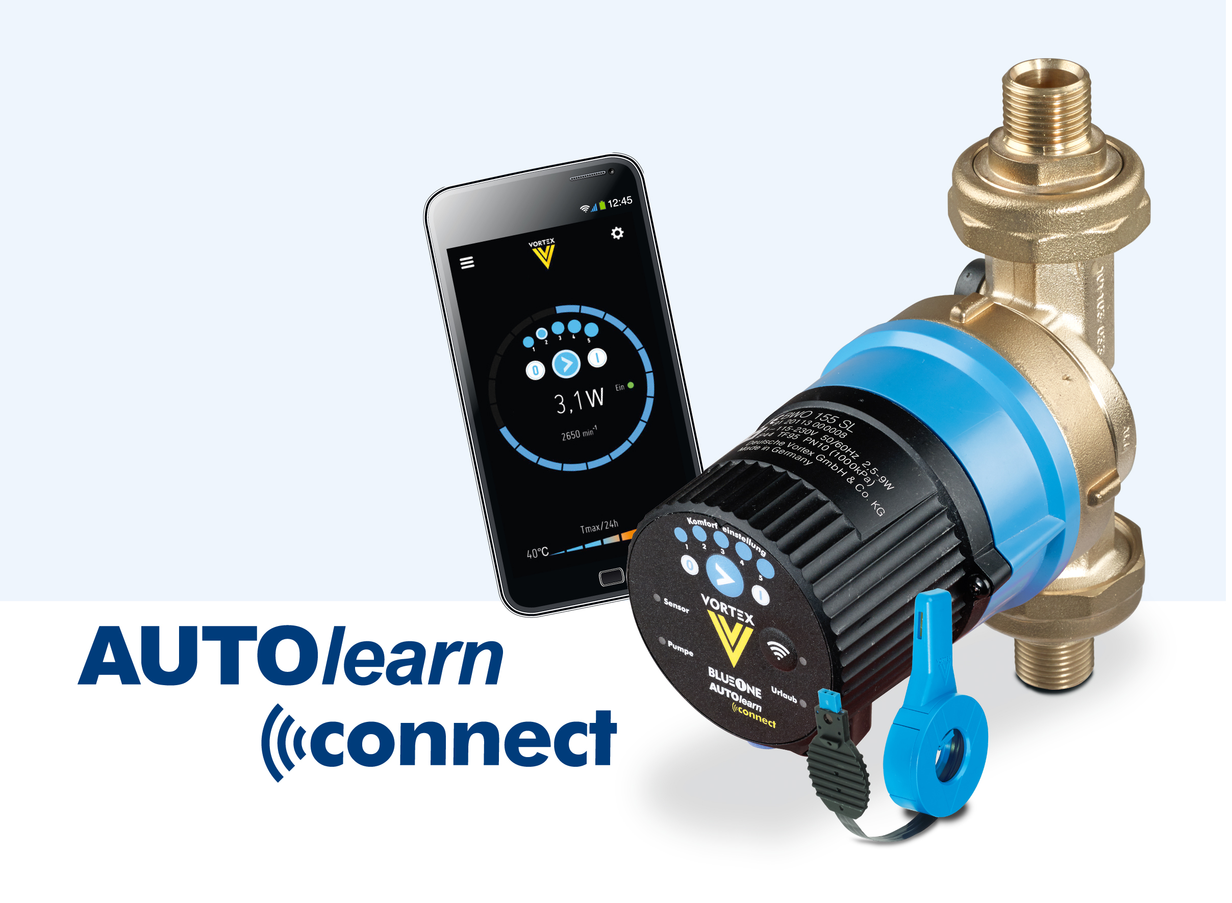 BWO 155 SL CONNECT - Die SMART HOME-Lösung von VORTEX, Deutsche Vortex ...