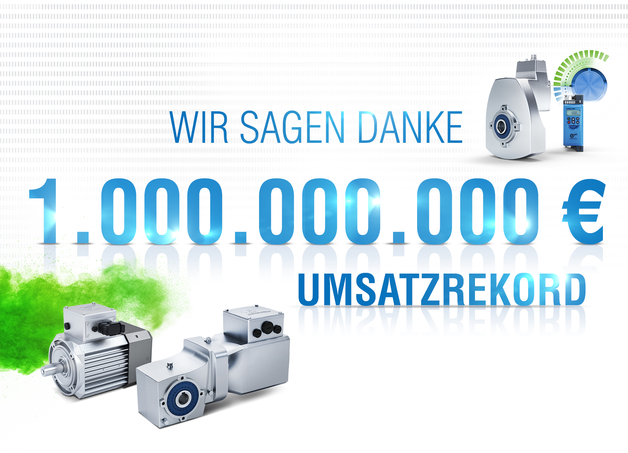 Antriebsspezialist NORD DRIVESYSTEMS macht erstmals mehr als 1