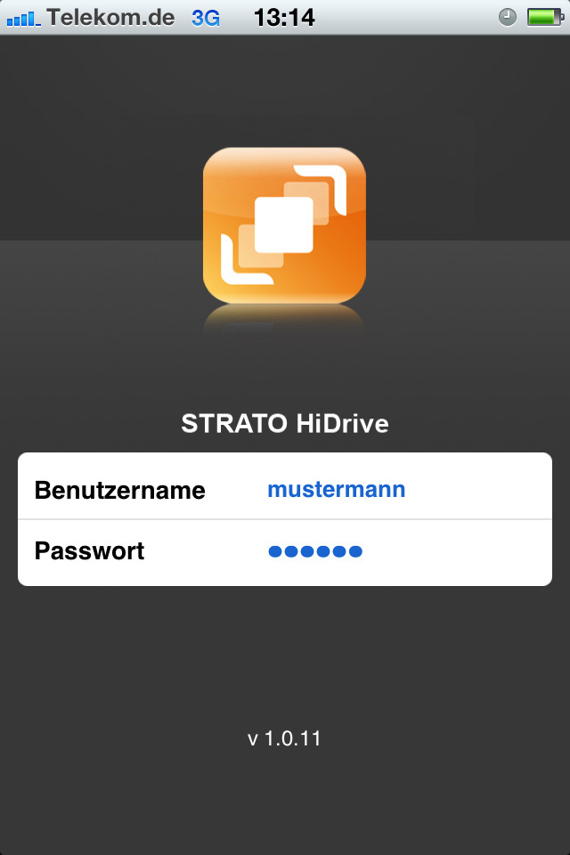 HiDrive: iOS-App jetzt im App Store / Software für Mac OS X, STRATO AG ...