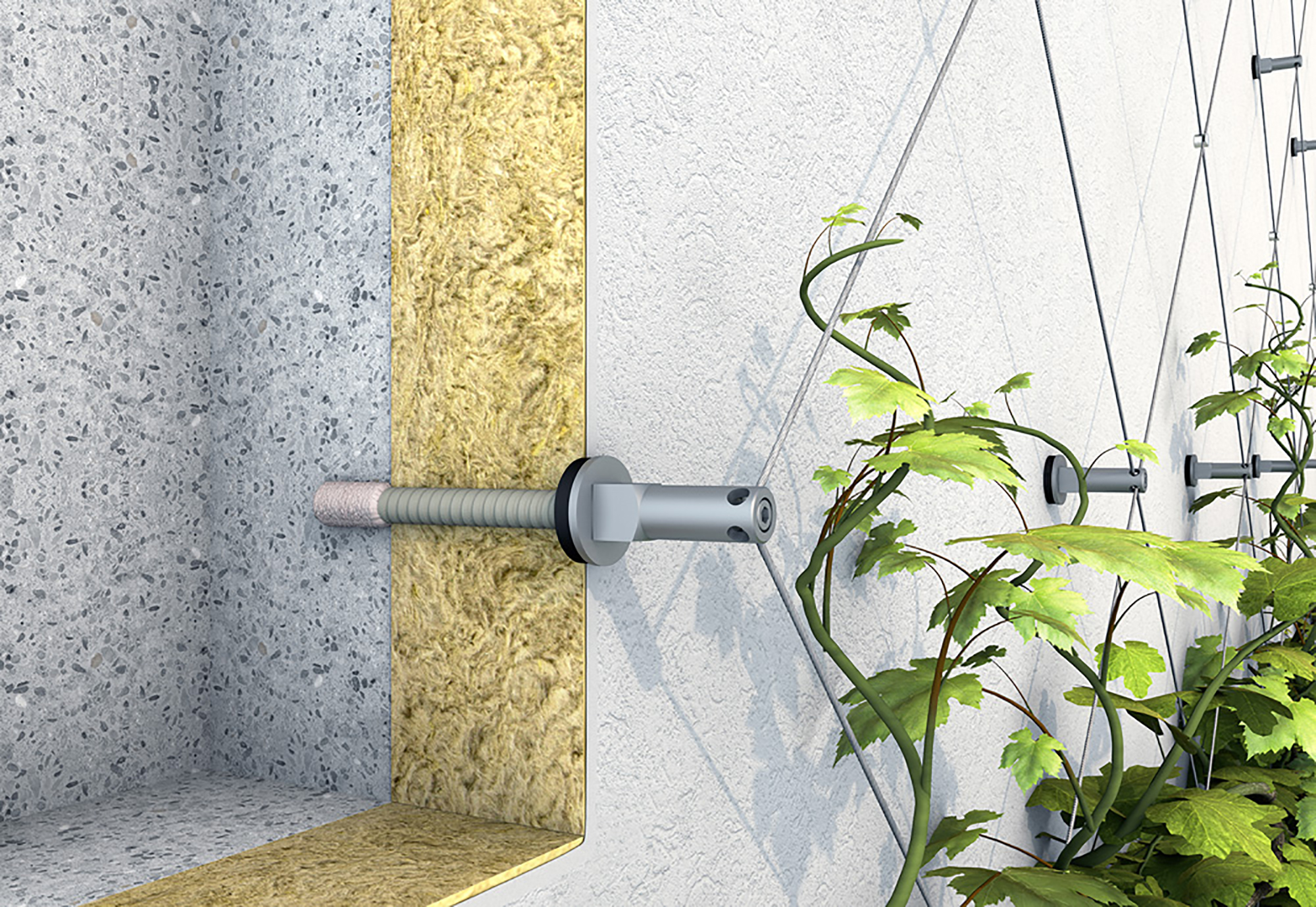 Begrünungssystem für WDVSFassaden, EJOT SE &