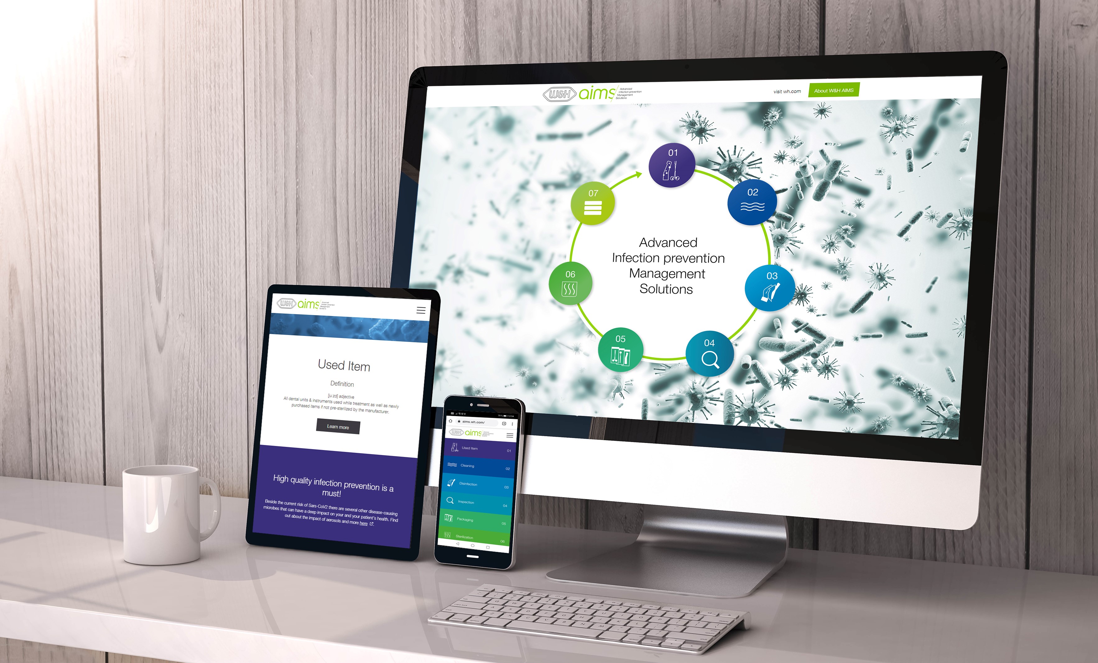 Reprocessing made easy With the W&H AIMS workflow 2.0 For more