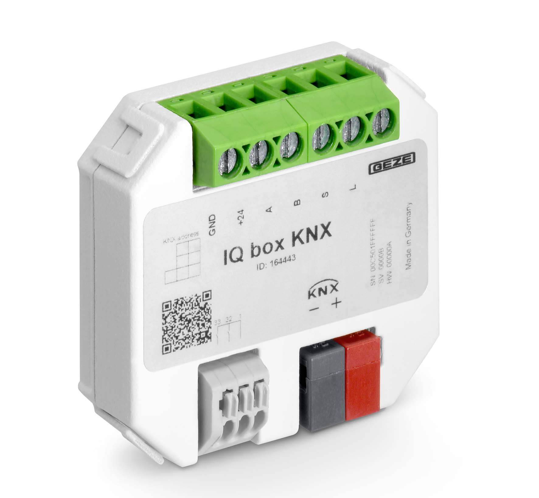 The new GEZE IQ box KNX interface module dialogue between windows and