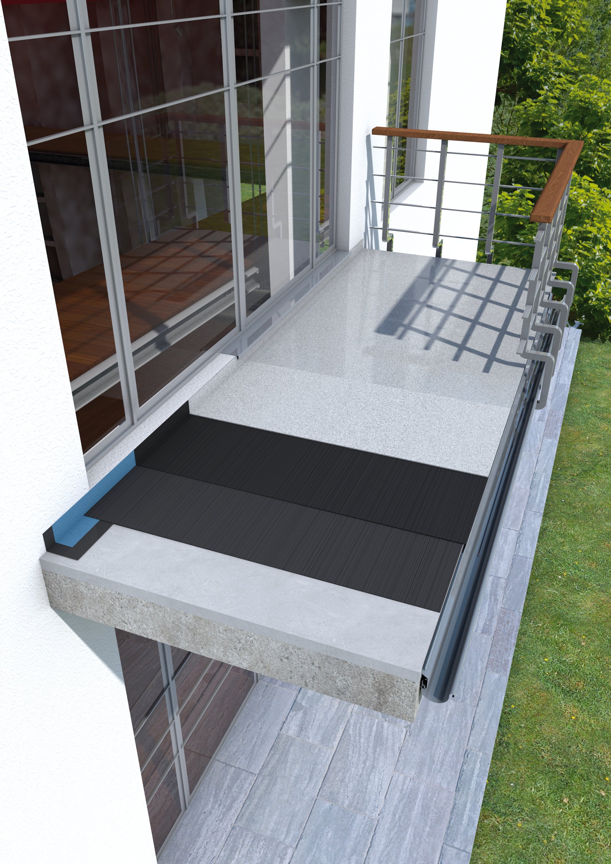 Schneller Schutz für den Balkon, Remmers GmbH, Pressemitteilung - PresseBox