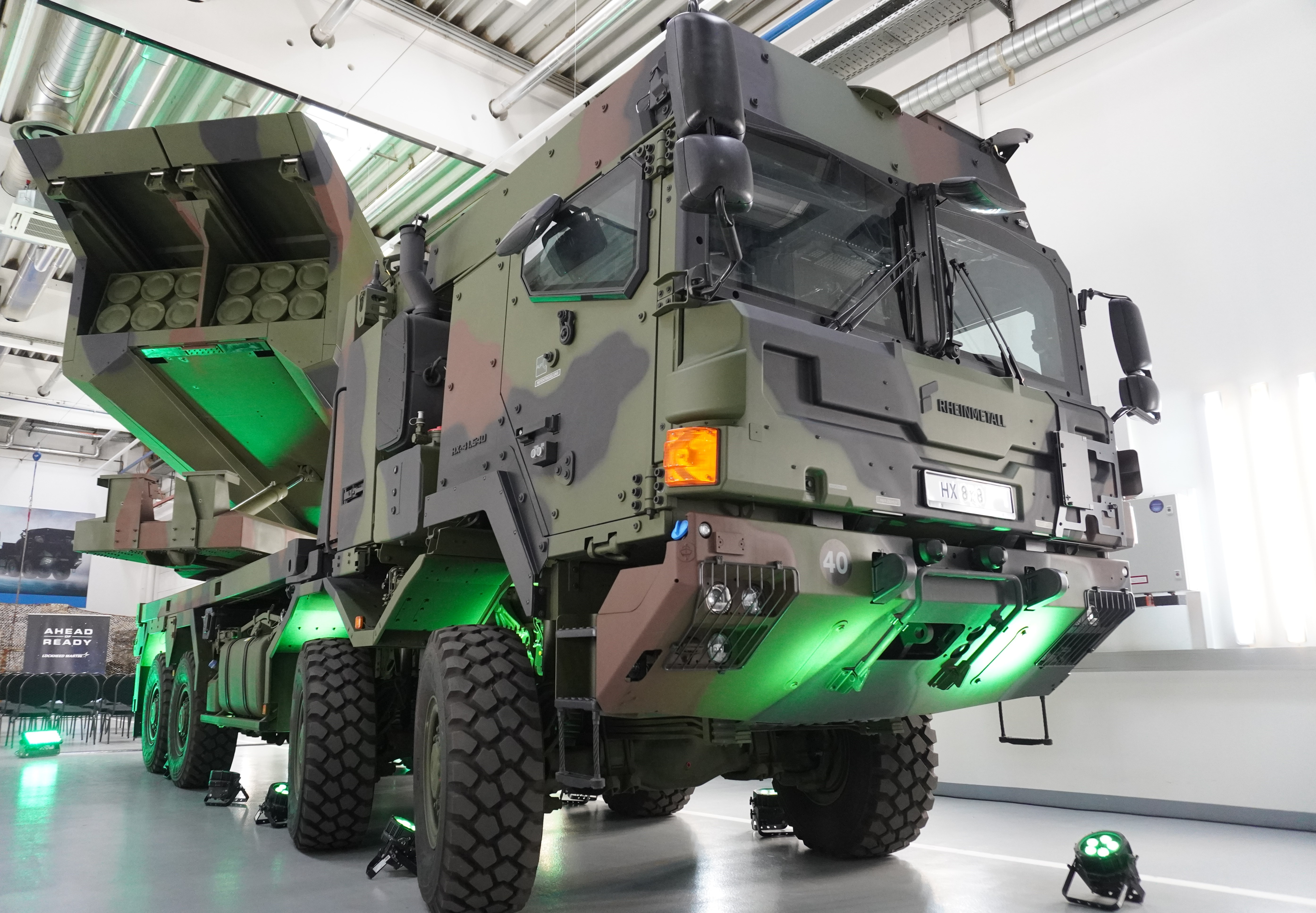 Rheinmetall und Lockheed Martin präsentieren das GMARS-System bei ...