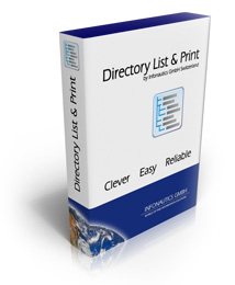 infonautics directory list and print pro