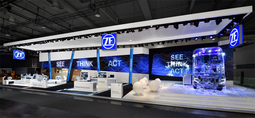 Zf Auf Der Iaa Mit Dem Motto See Think Act Keck Gmbh Story Pressebox