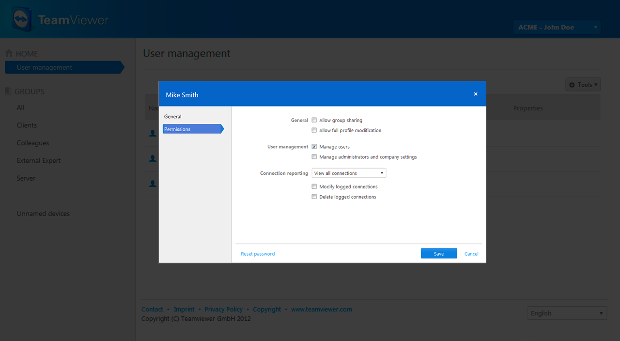 Finale Version der TeamViewer Management Console bietet Cloudbasierte