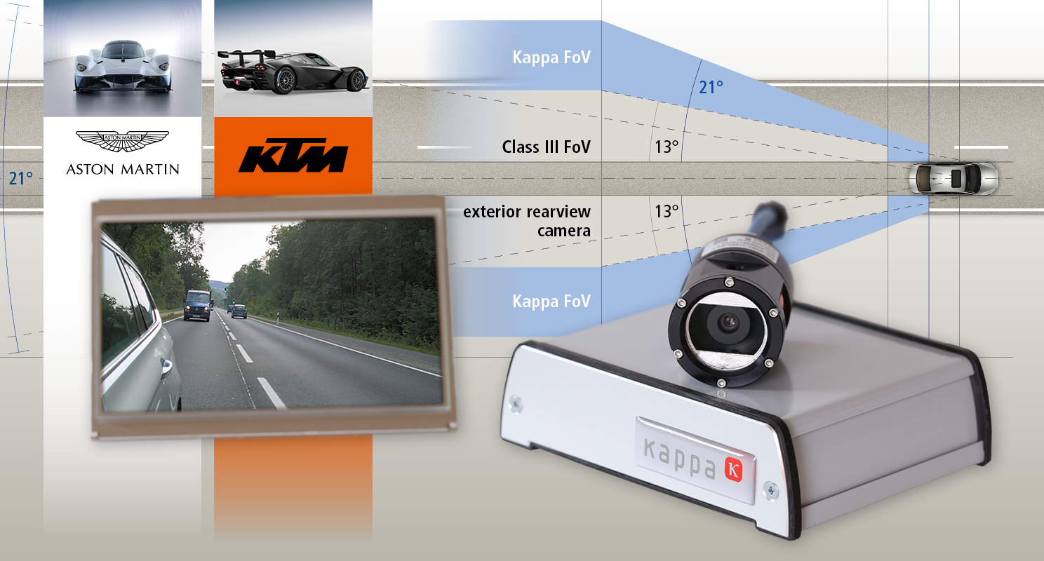 Ansøger Generalife romersk Breathtaking digital mirrors for breathtaking cars!, Kappa optronics GmbH,  Press release - PresseBox