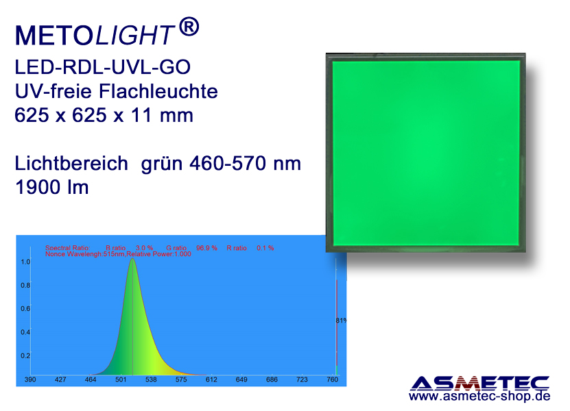 METOLIGHT® LED-Rasterdeckenleuchte UVL-GO/UVL-OR - Stromsparend, UV