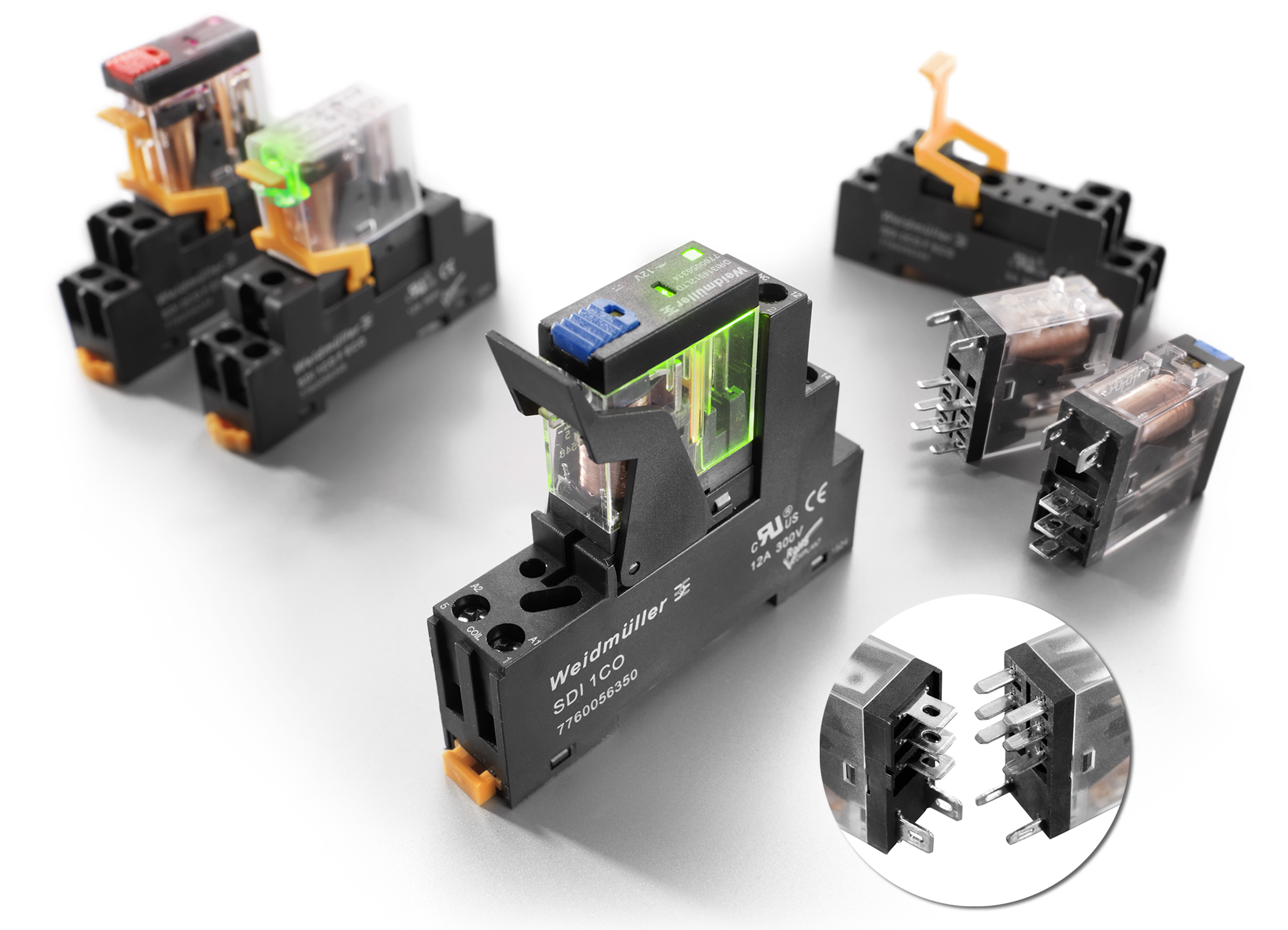 Weidmüller D-Series: Compact 1 and 2 CO contact relays with robust ...