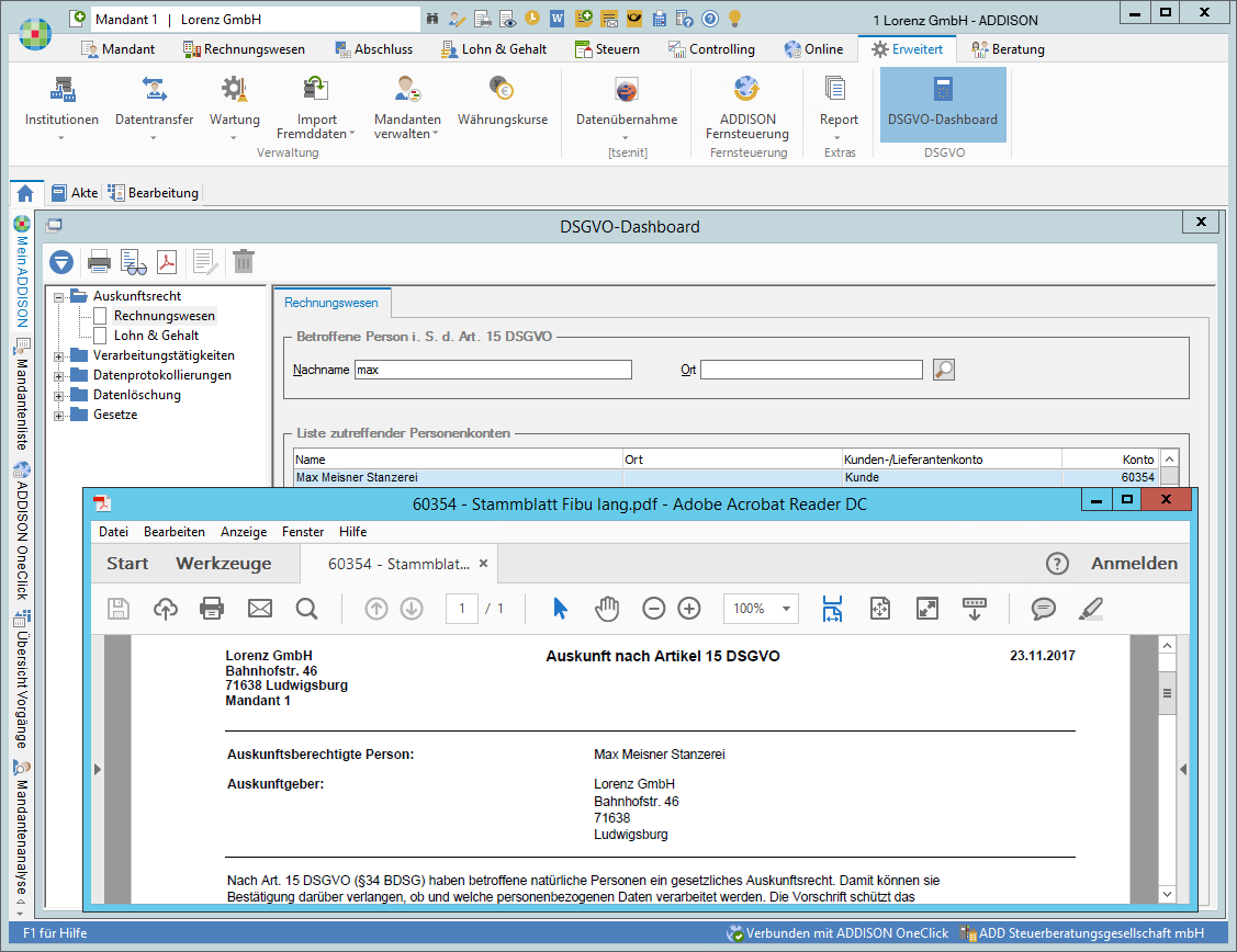 Datenschutzanforderungen Mit Dem DSGVO-Dashboard Komfortabel Umsetzen ...