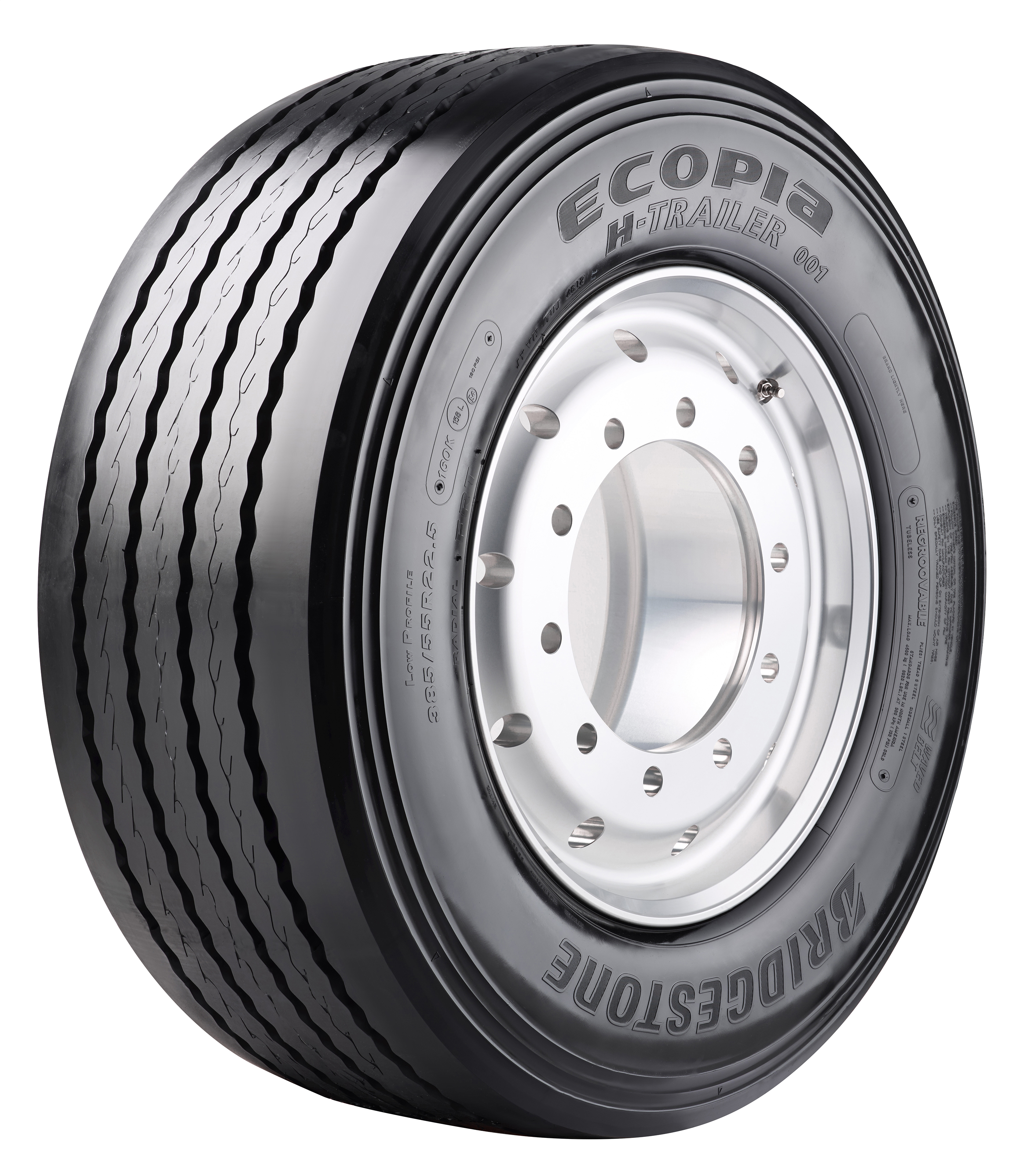 Geringerer Kraftstoffverbrauch mit den neuen Bridgestone ECOPIA LKW ...