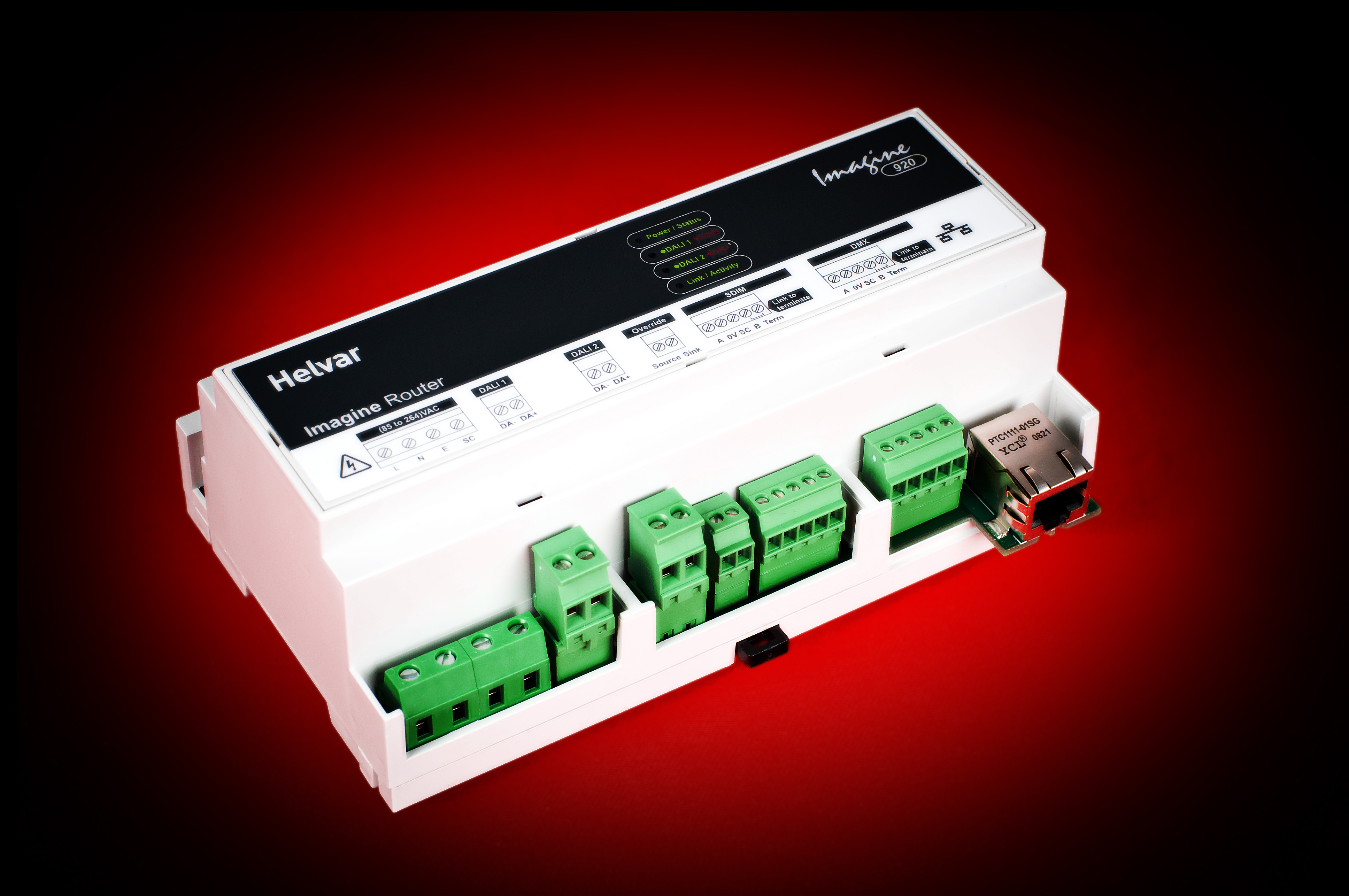 901 Hevar Router Kommerzielle und architektonische Beleuchtung: Der Helvar Imagine 920 ...