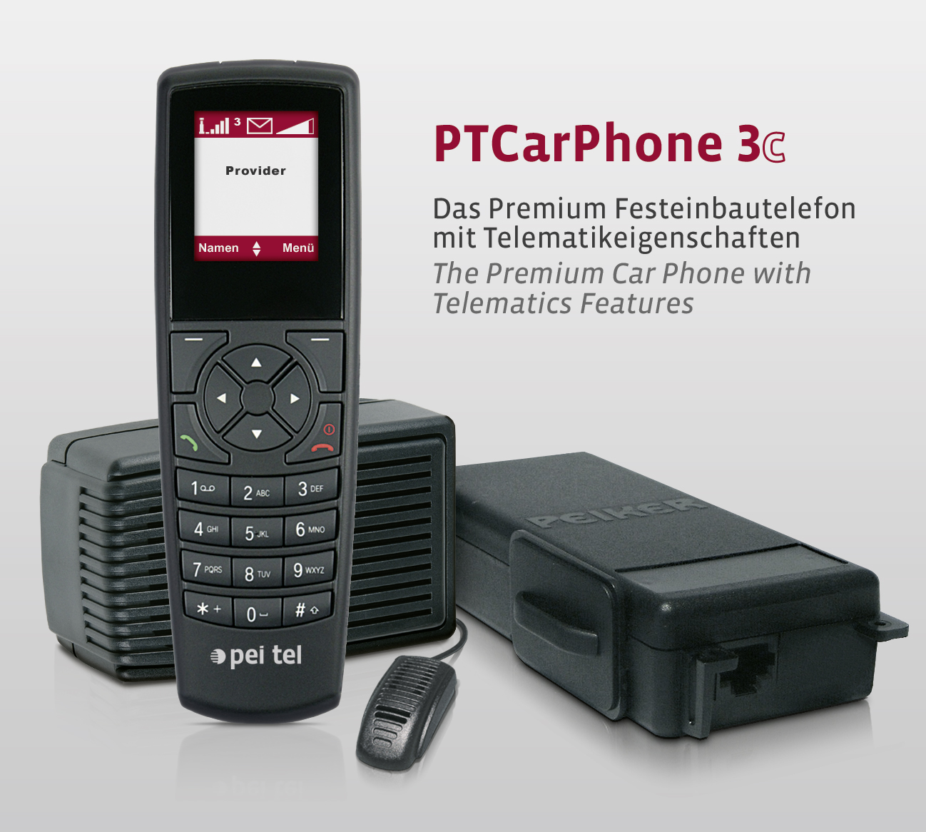 Redesigned car phone unveiled at IAA 2011, pei tel Communications GmbH