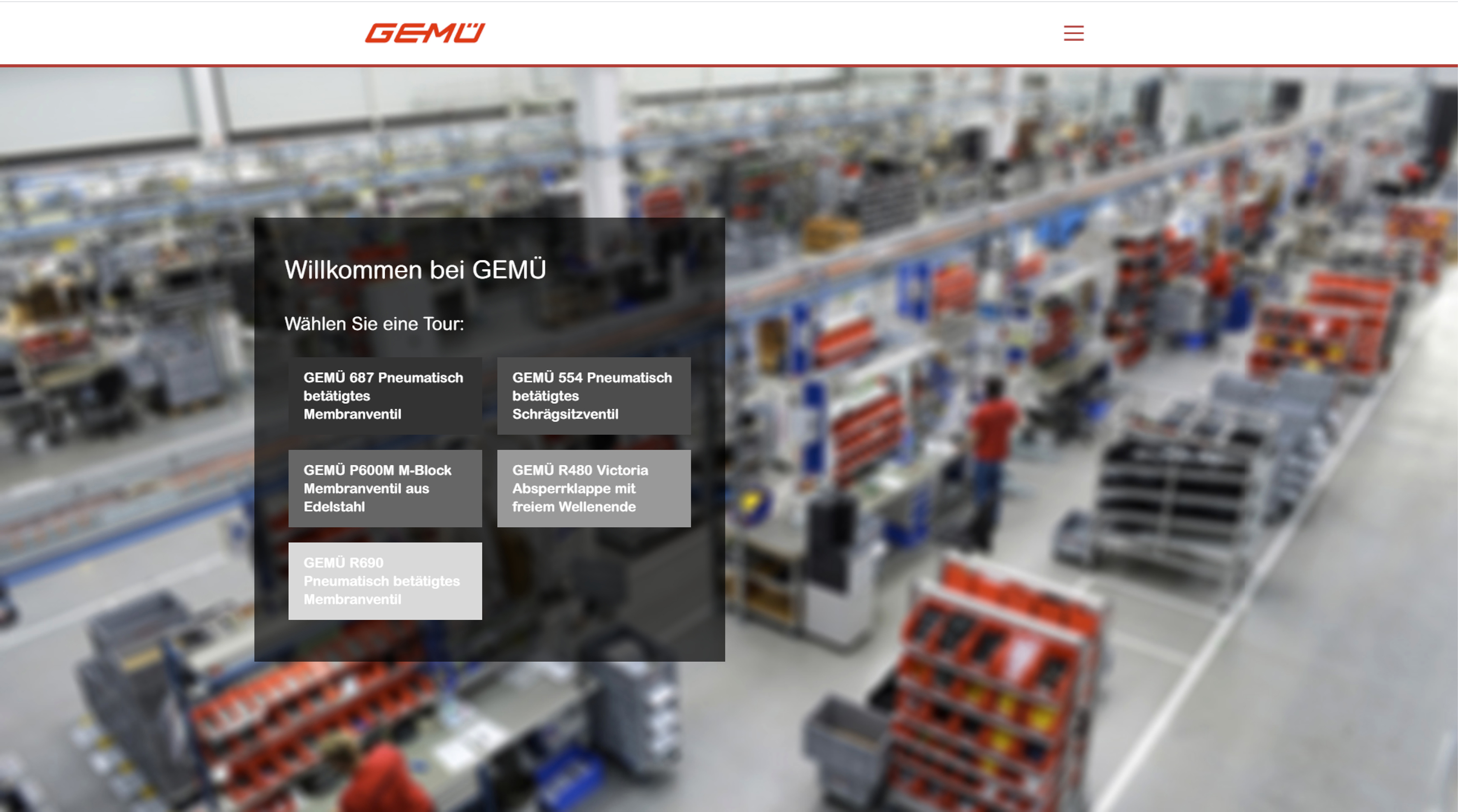 GEMÜ Digital - Virtuelle Werkstour, GEMÜ Gebr. Müller Apparatebau GmbH ...