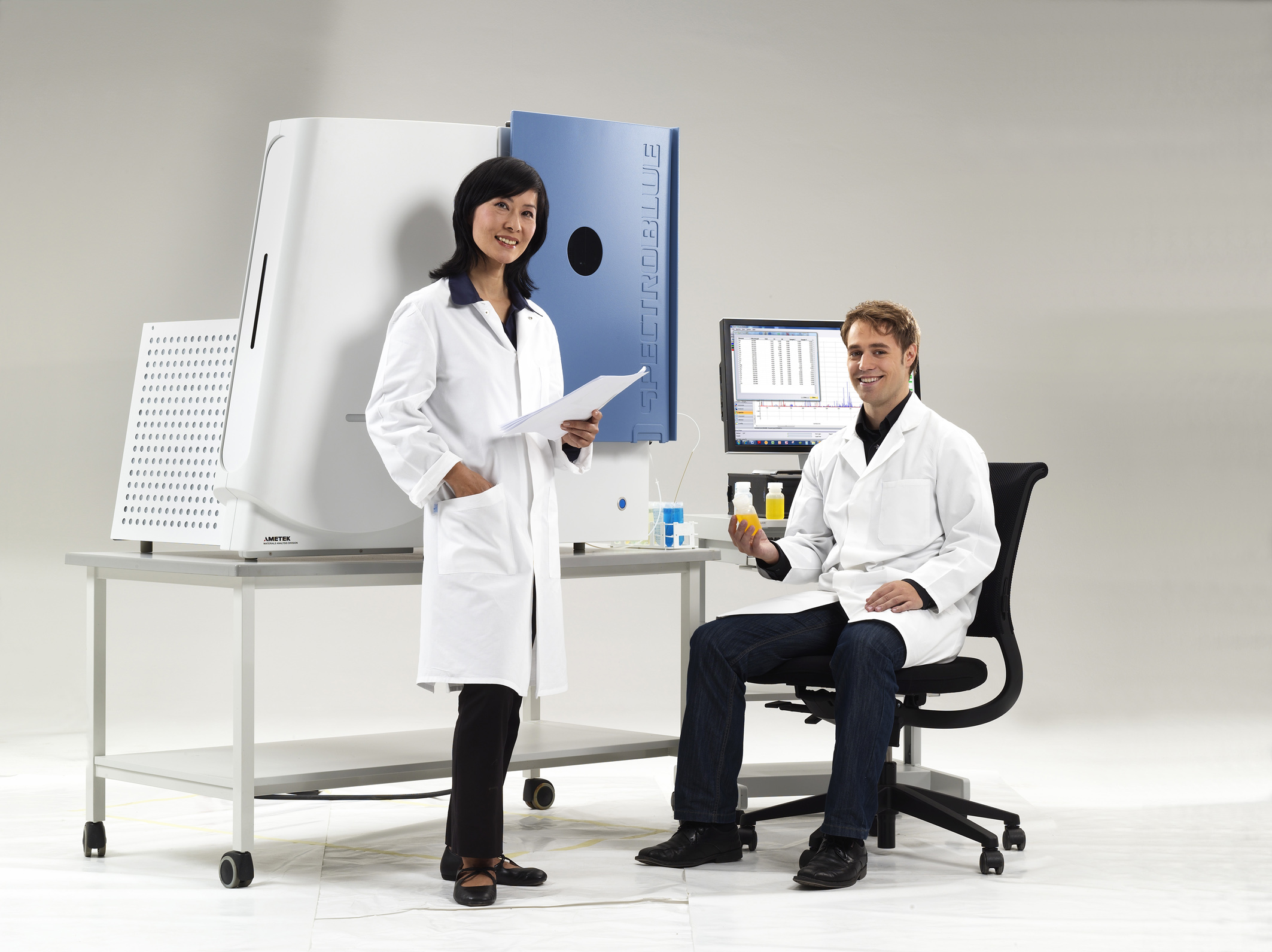 SPECTROBLUE Leistungsstarkes ICPOESGerät bietet einfachere Bedienung