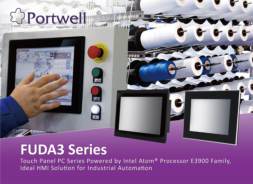 Portwell Launches New FUDA3 Touch Panel PC Series Based On Intel® Atom ...