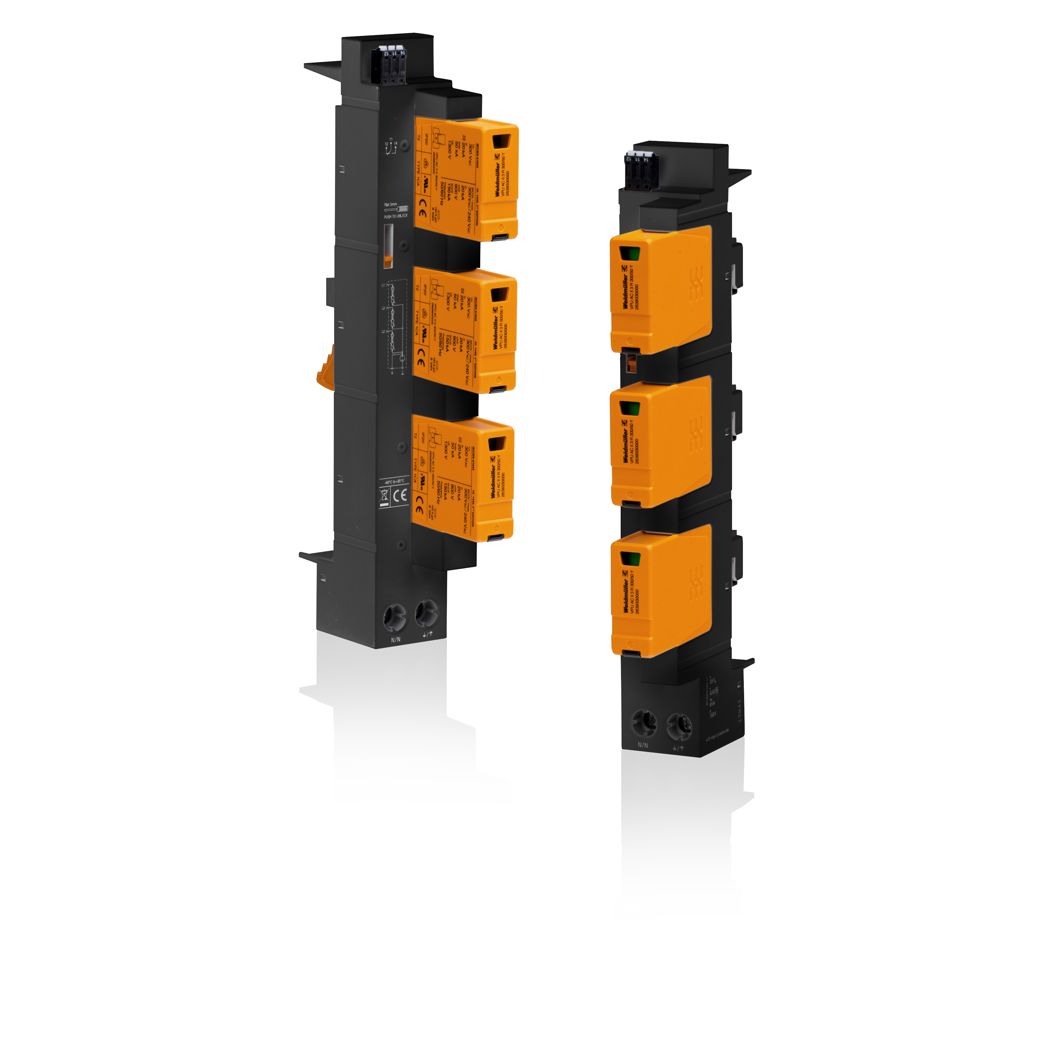 VARITECTOR AC BS60 – Überspannungsschutz für 60 mm Sammelschienen ...