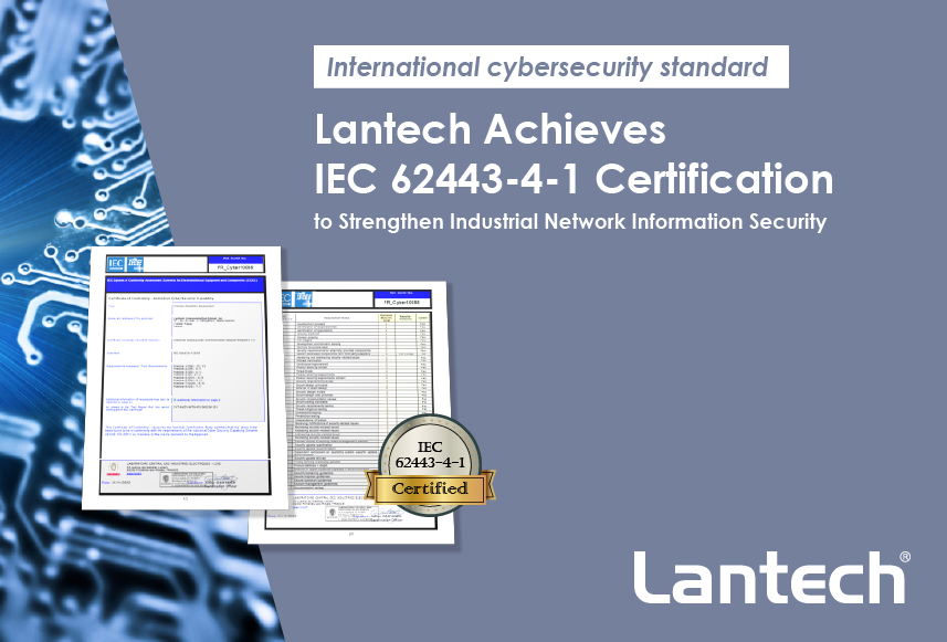 International standard IEC 62443 4 1 Lantech Communications Europe