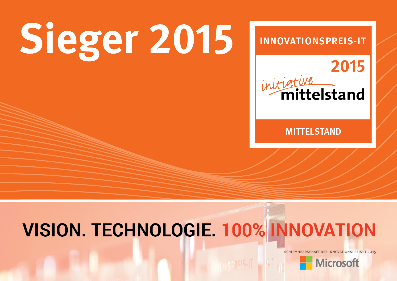 Die Sieger Des INNOVATIONSPREIS-IT 2015 Stehen Fest, Initiative ...