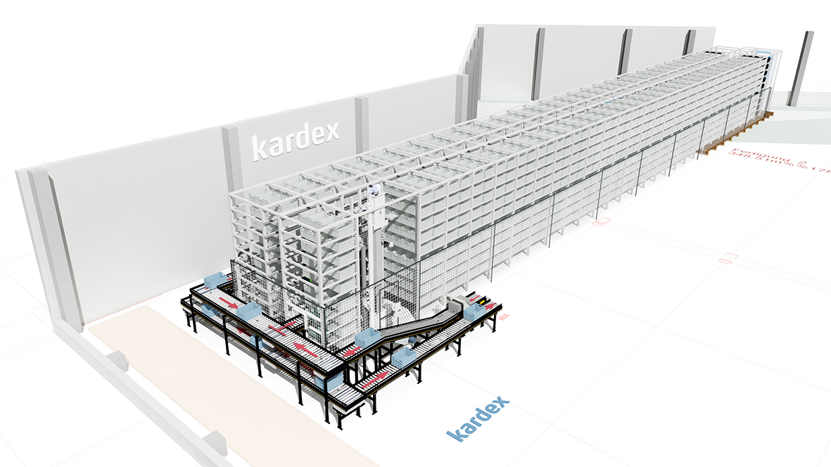 Mlog System Kardex Mlog automatisiert Kleinteilelager bei Fischer Elektronik mit ...