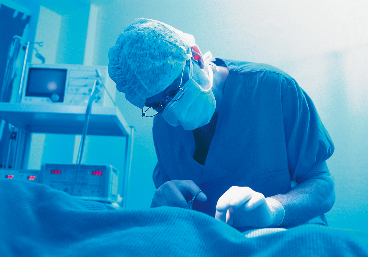 Hydrophobierung von OP-Textilien, Hohenstein Institute