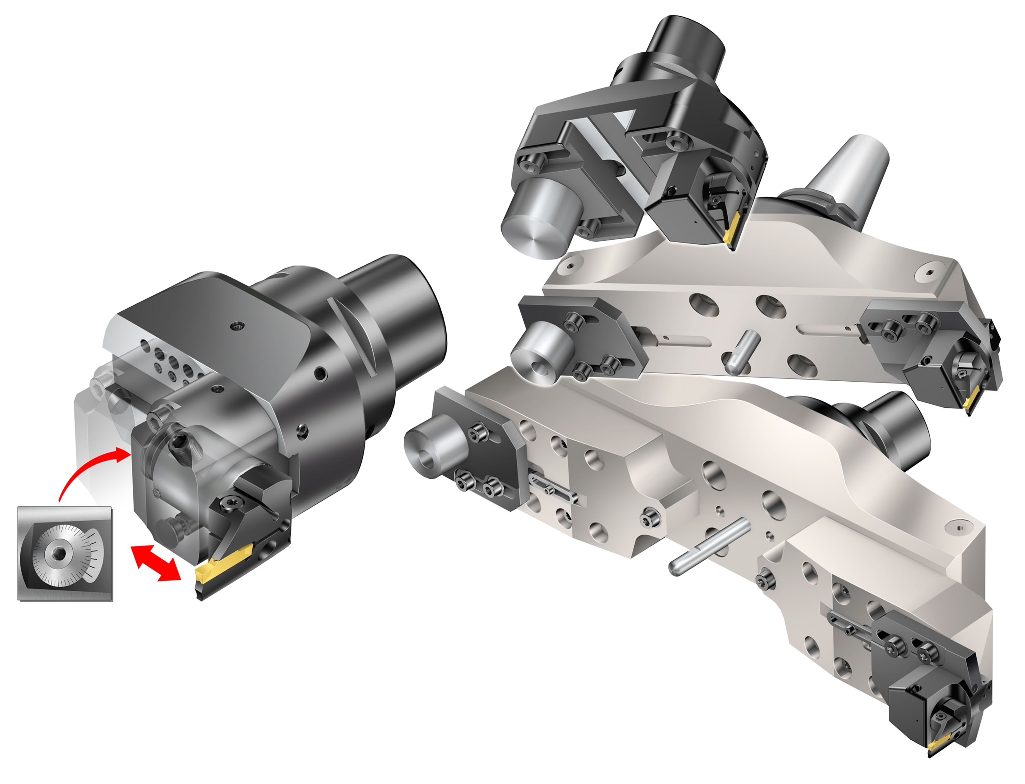 Sandvik Coromant präsentiert mit CoroBore® 825 SL zum Axialeinstechen