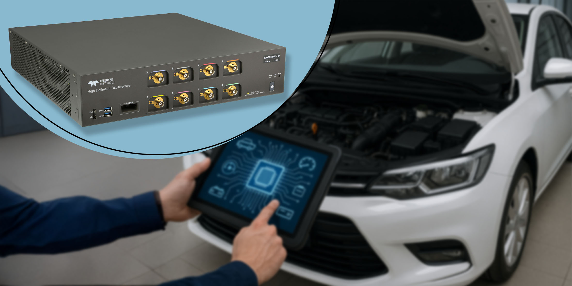 Teledyne LeCroy T3DSO4000L-HD Serie – Jetzt erhältlich bei Telemeter ...