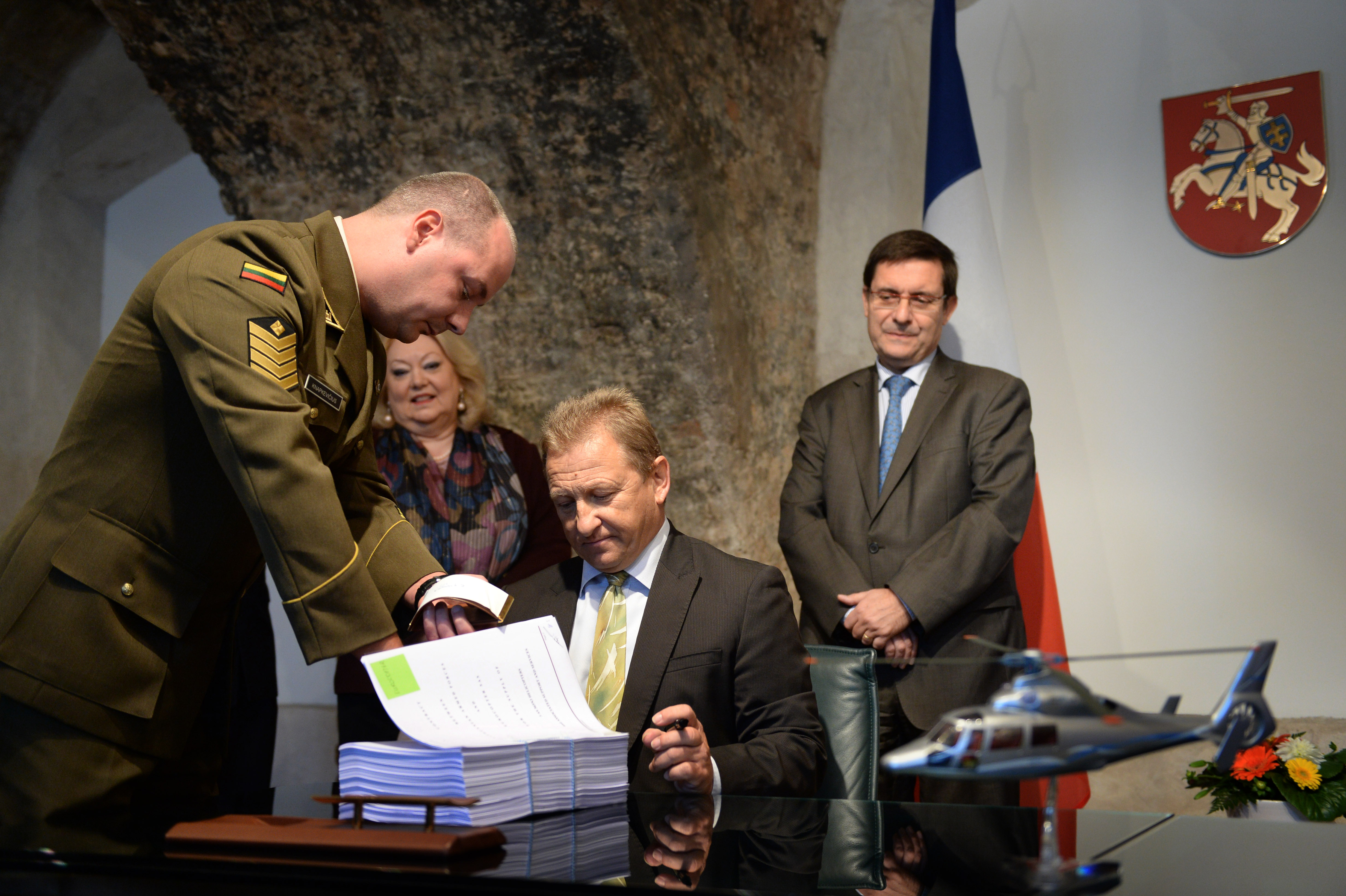 The Lithuanian Air Force orders three Eurocopter AS365 N3 Dauphin ...