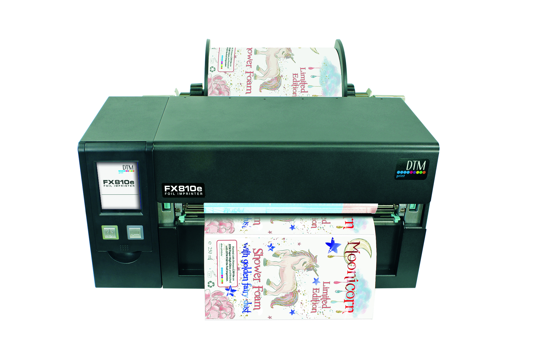 Print 5 1 3. DTM -cx86e Colour Label Printer. Print 5 monthn. Heat Imprinter. Print 05_104 54530000.