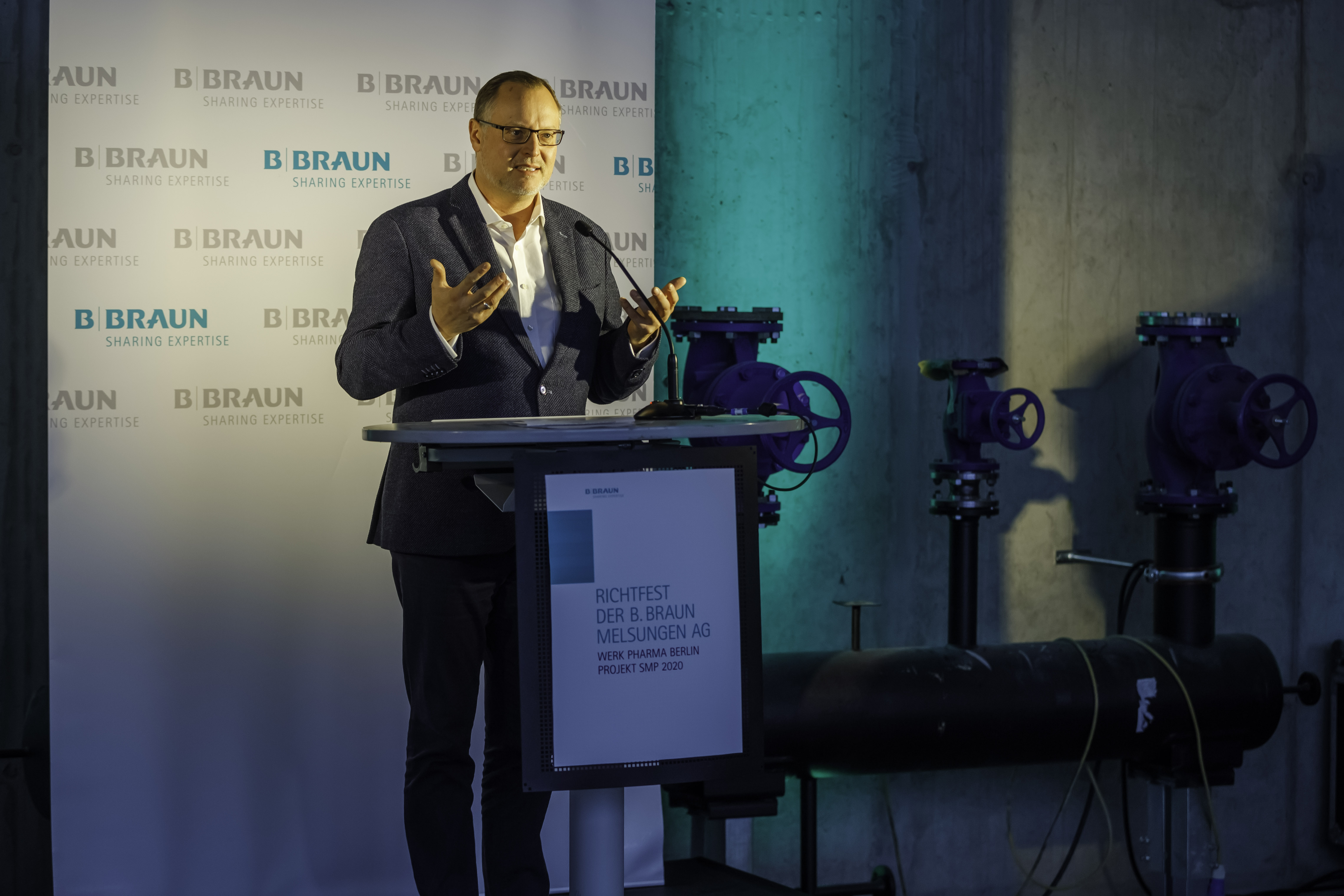 B. Braun-Werk Pharma Feiert Richtfest In Berlin, B. Braun-Gruppe, Story ...