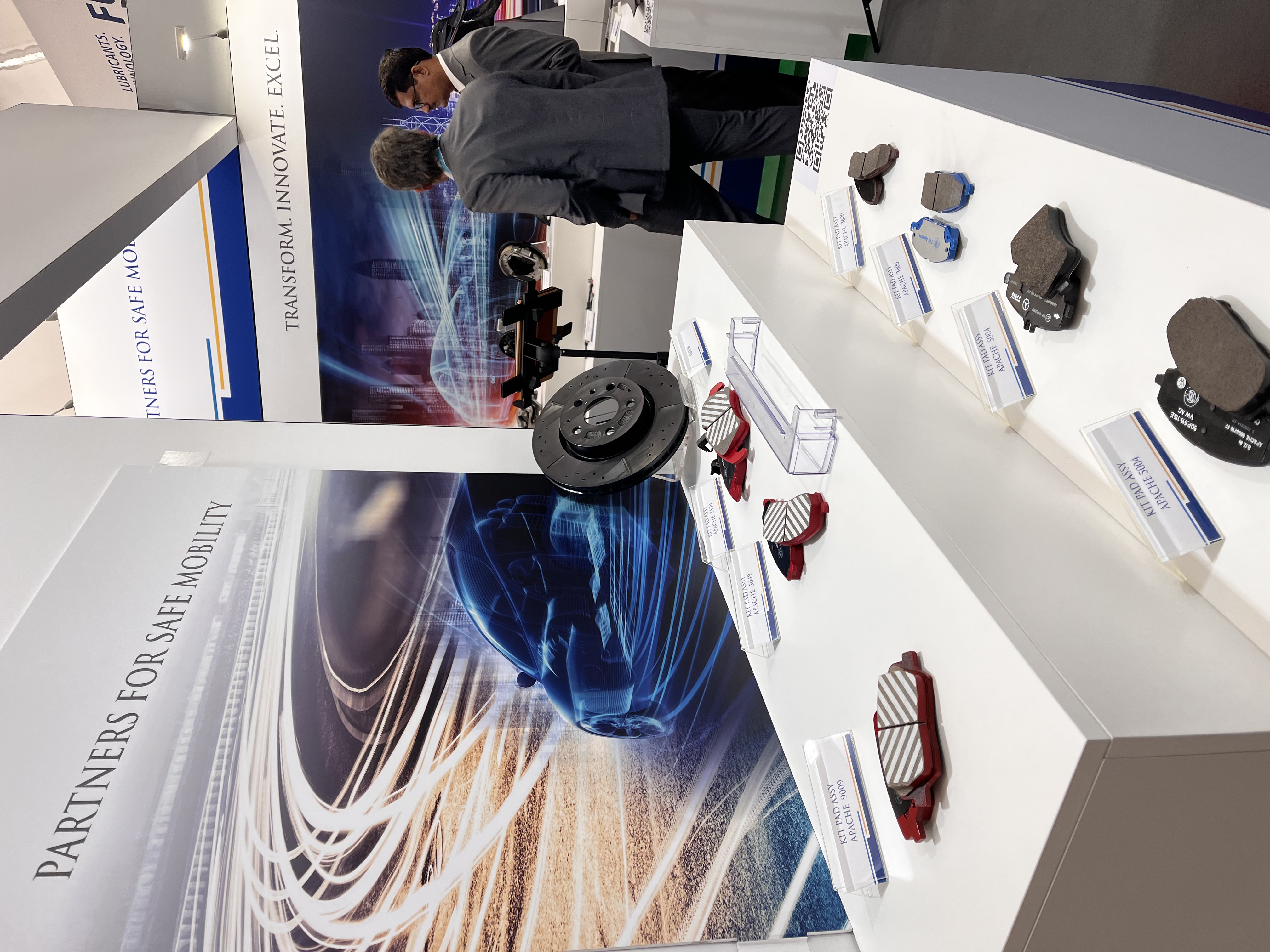 Brakes India displays its global product lineup for passenger car