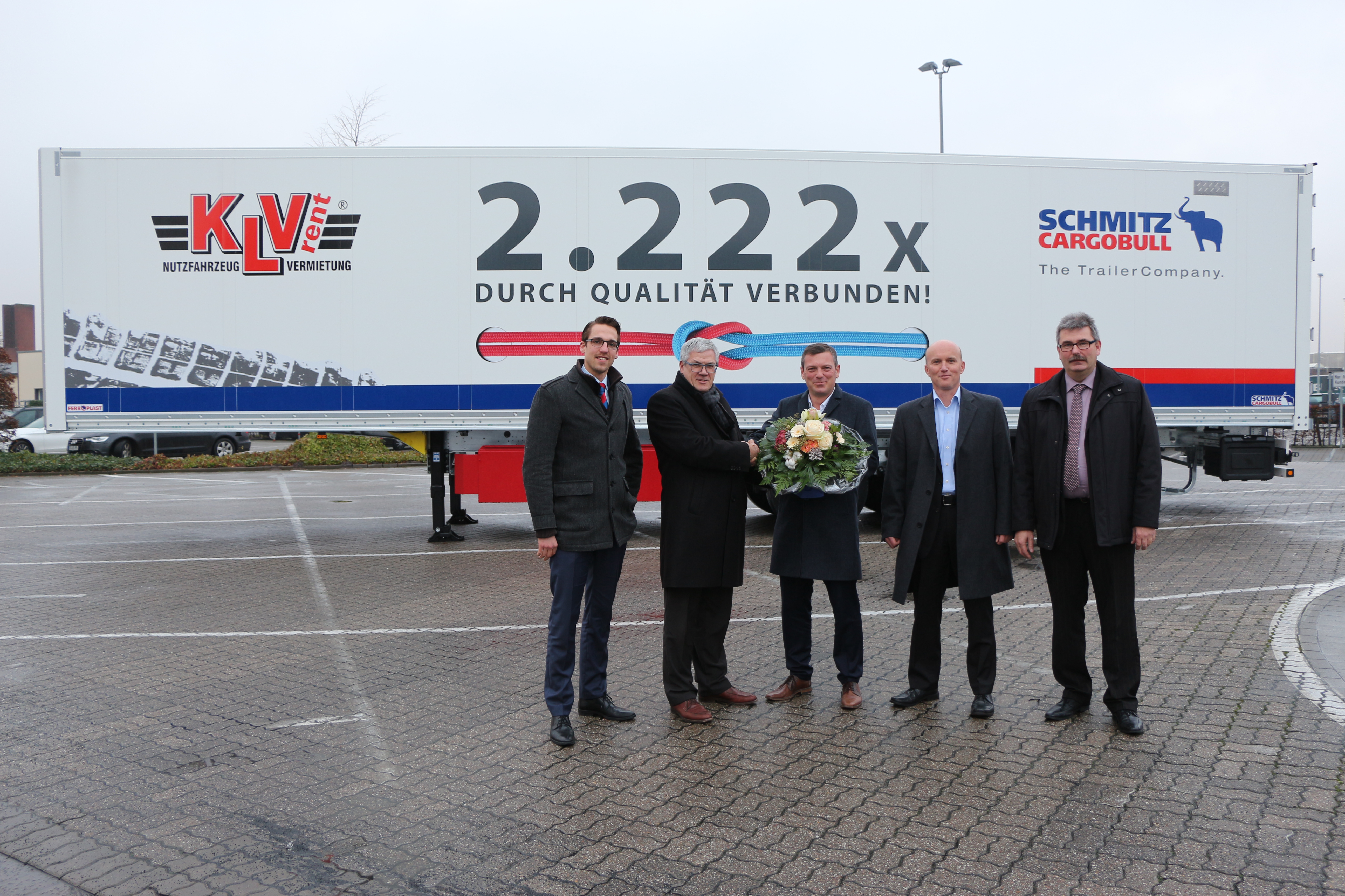 2 222 Schmitz Cargobull Auflieger Fur Klvrent Klvrent Gmbh Co Kg Pressemitteilung Pressebox