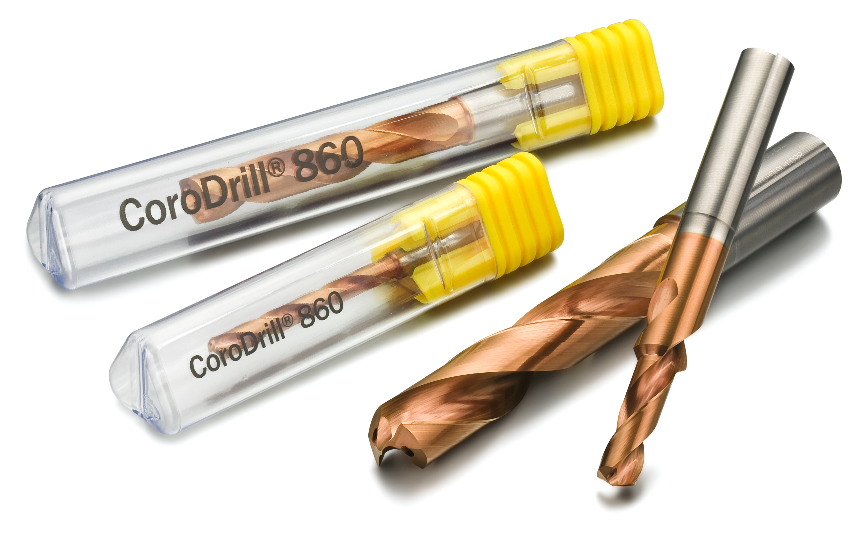 CoroDrill® 860 der schnellste Vollhartmetallbohrer auf dem Markt