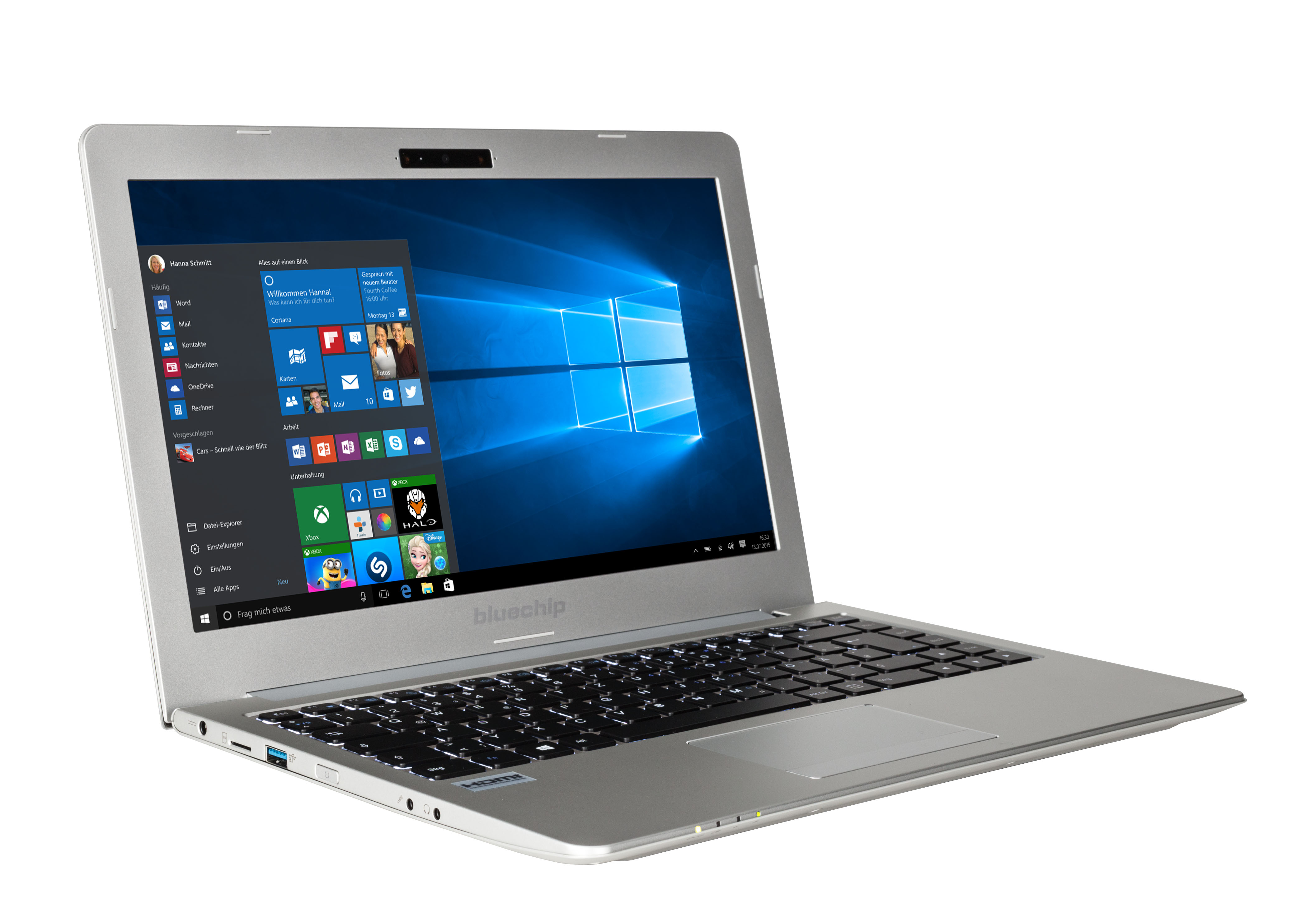 bluechip Ultrabook mit Windows Hello erhältlich, bluechip Computer AG ...