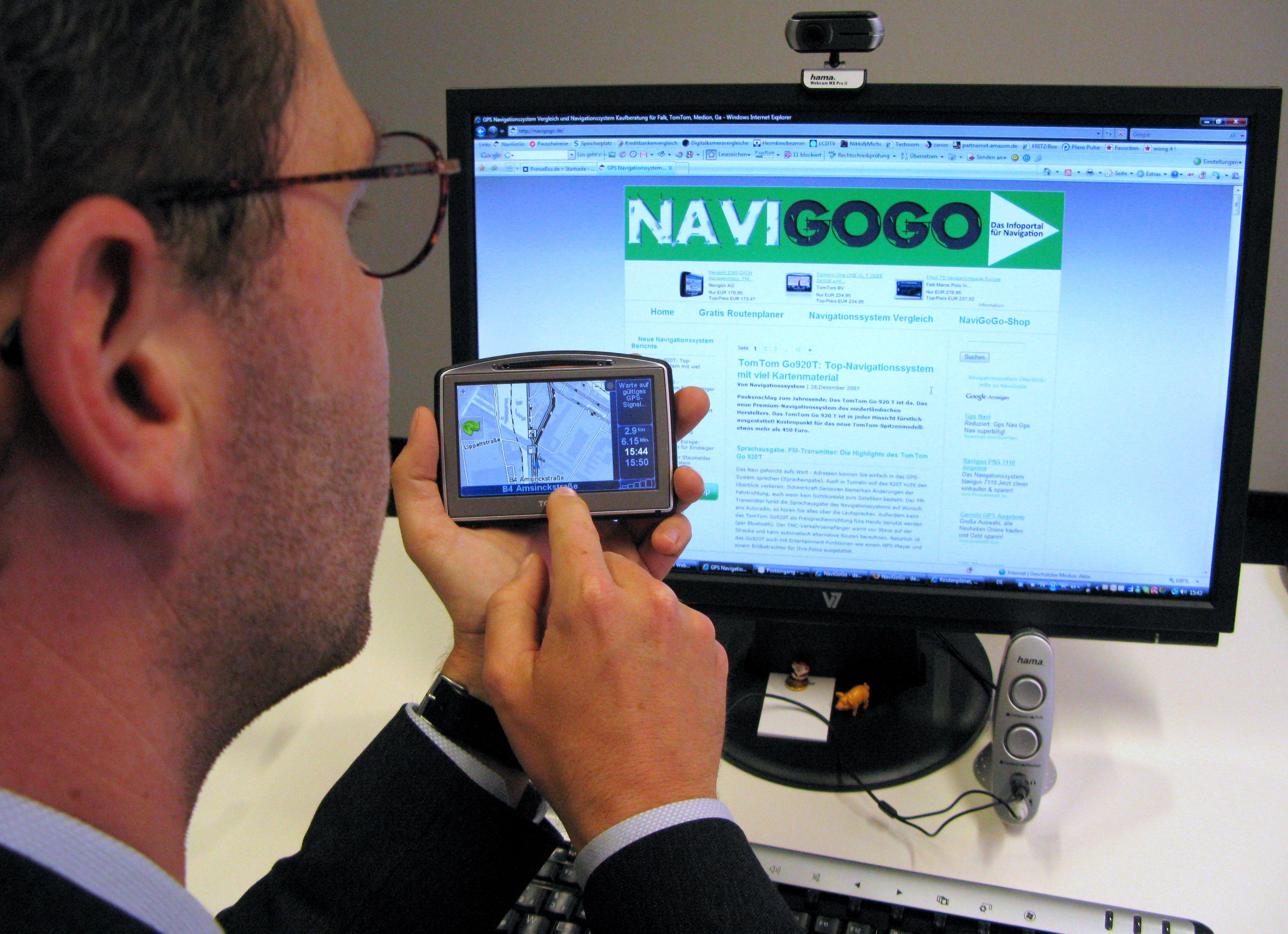 NaviGoGo - das neue Portal für GPS Navigationssysteme, TESTROOM GmbH ...
